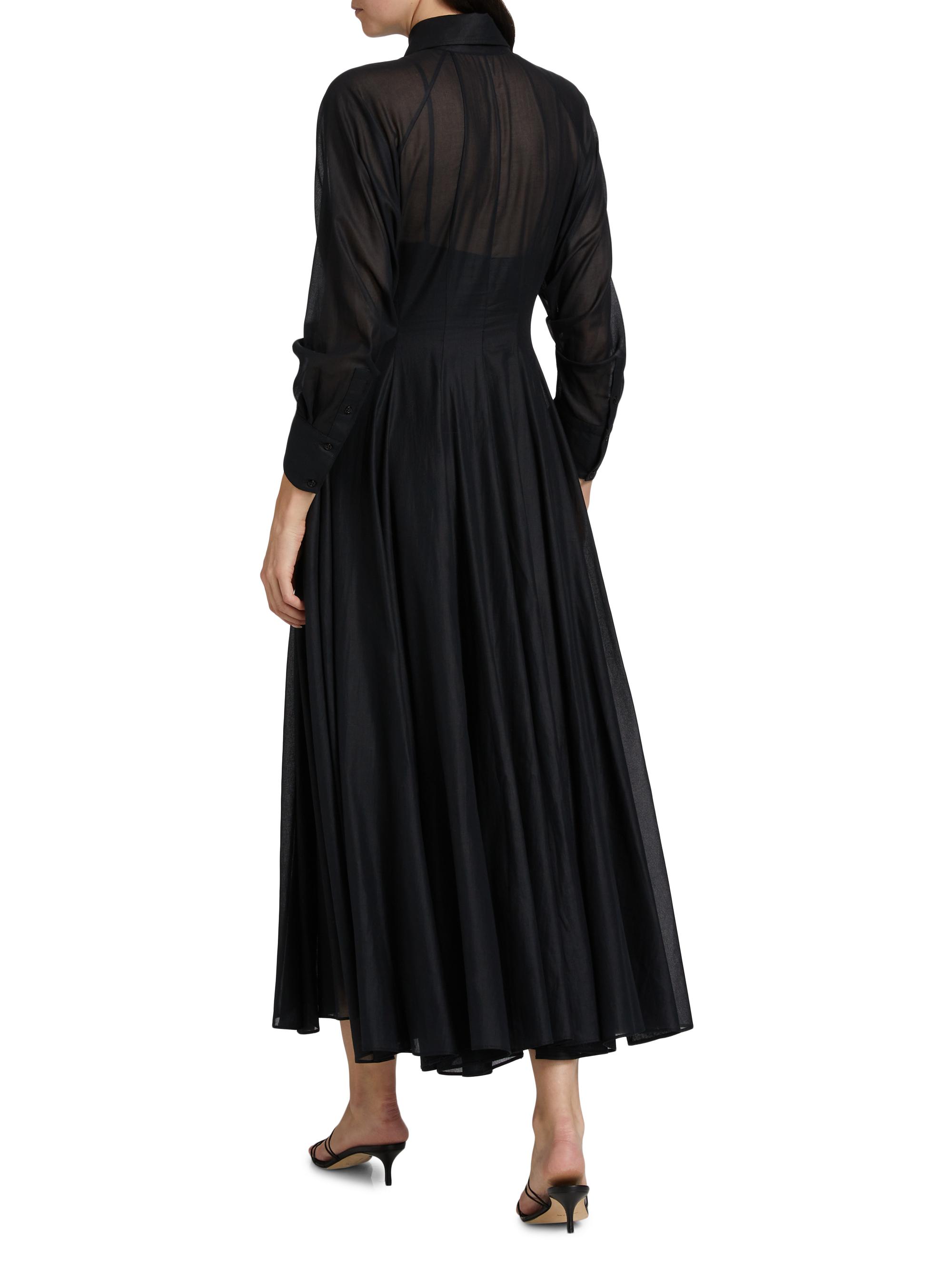 Brandon Maxwell The Virginia Cotton Shirtdress | Saks Fifth Avenue