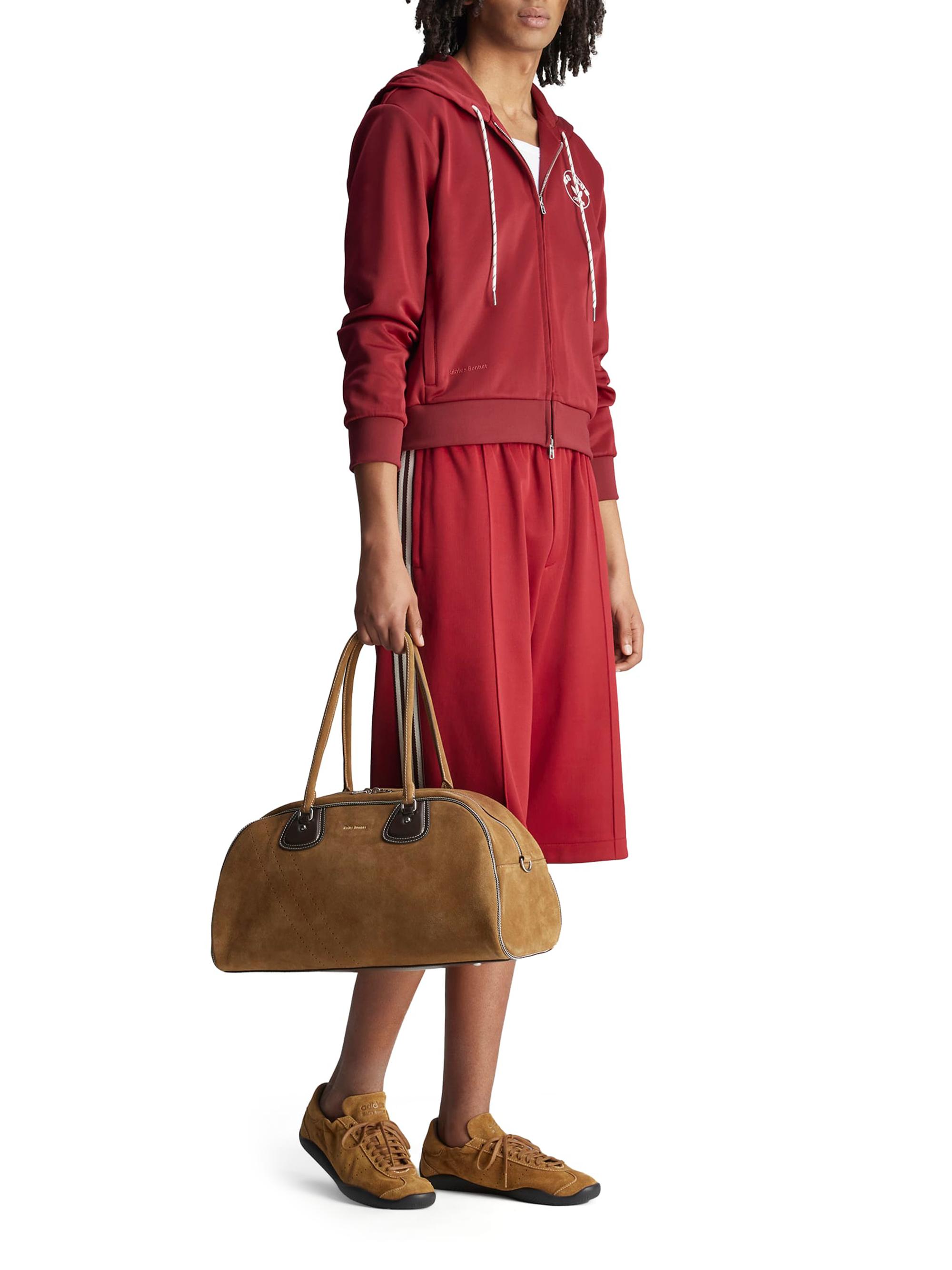 adidas Men's  x Wales Bonner WB Club Track Hoodie - Collegiate Burgundy