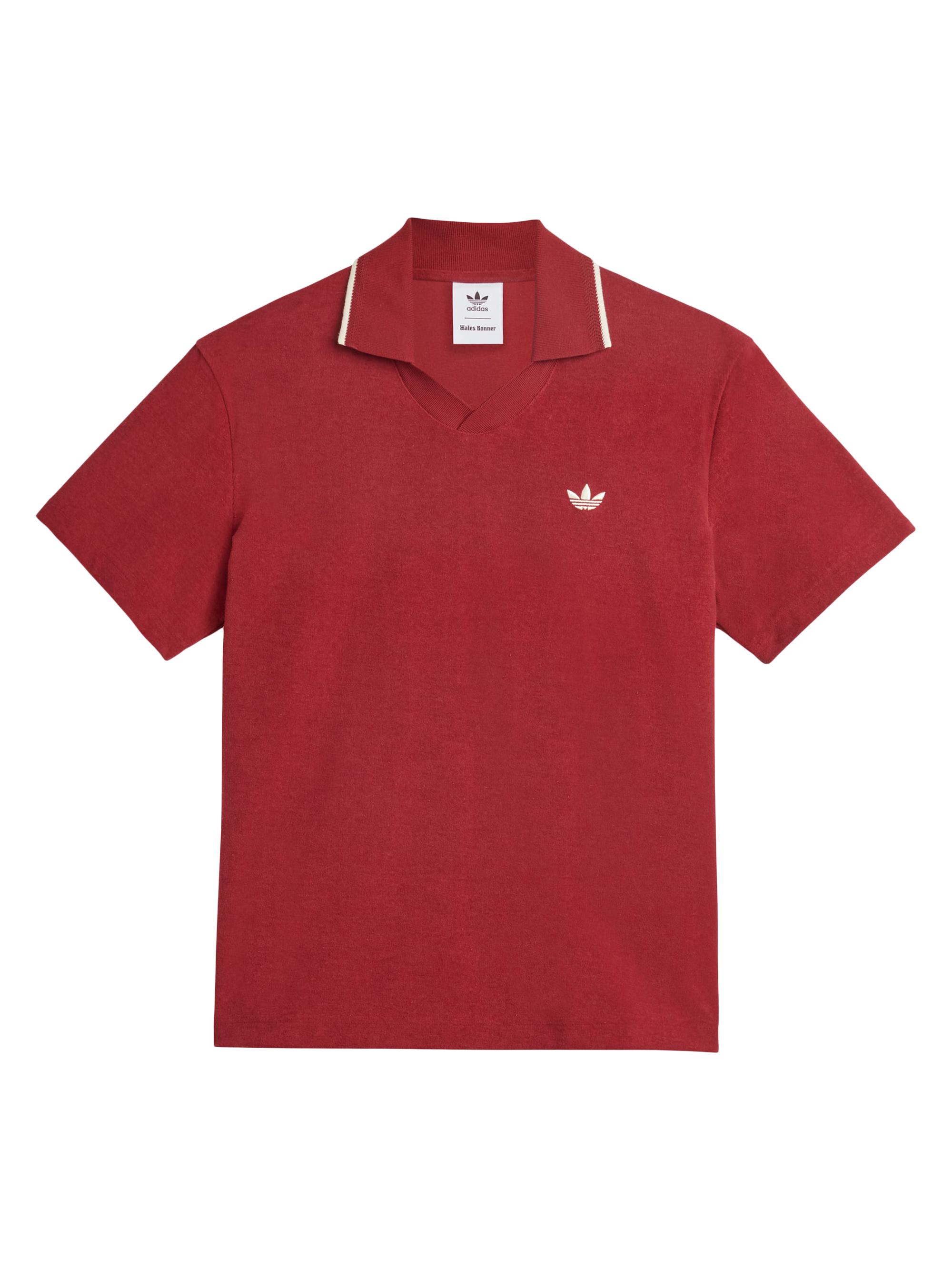 adidas adidas x Wales Bonner Short-Sleeve Polo Shirt | Saks Fifth