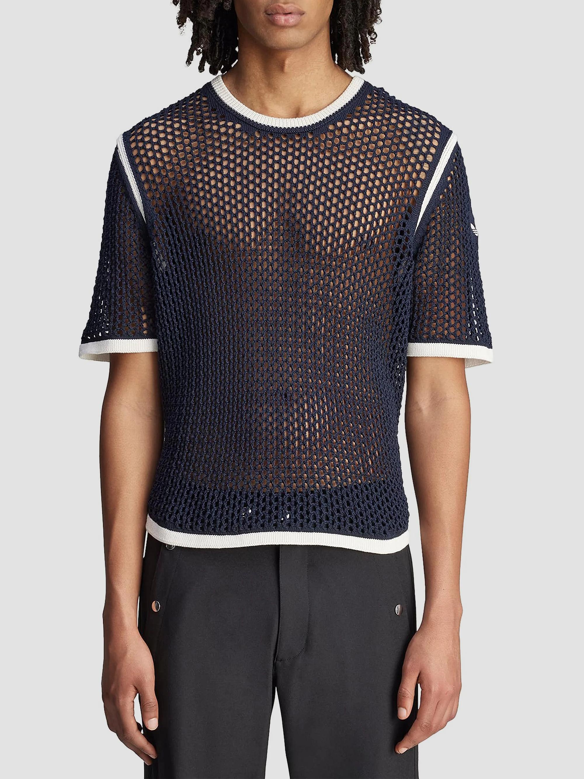 adidas adidas x Wales Bonner Web Knit T-Shirt | Saks Fifth Avenue