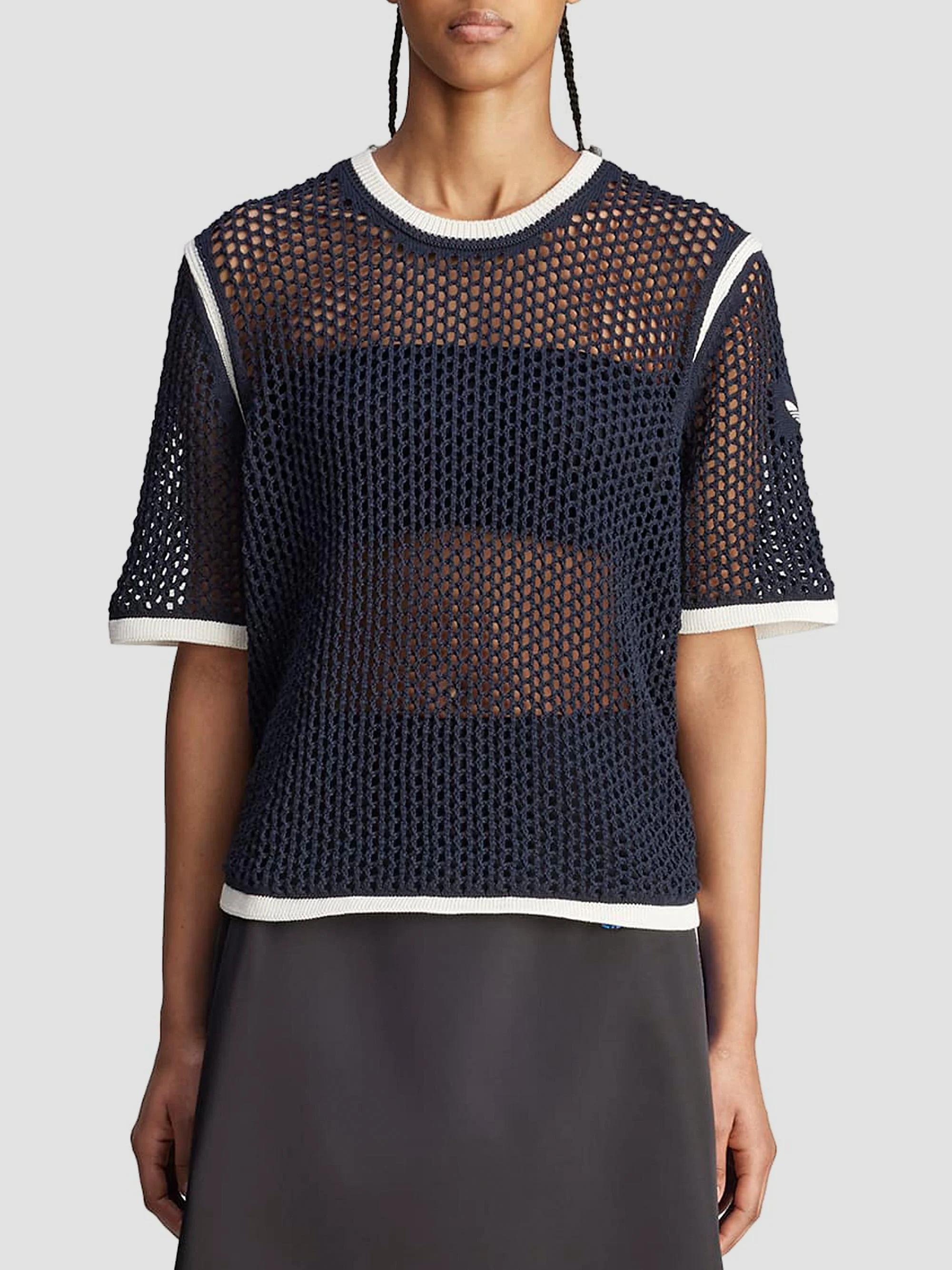 adidas adidas x Wales Bonner Web Knit T-Shirt | Saks Fifth Avenue