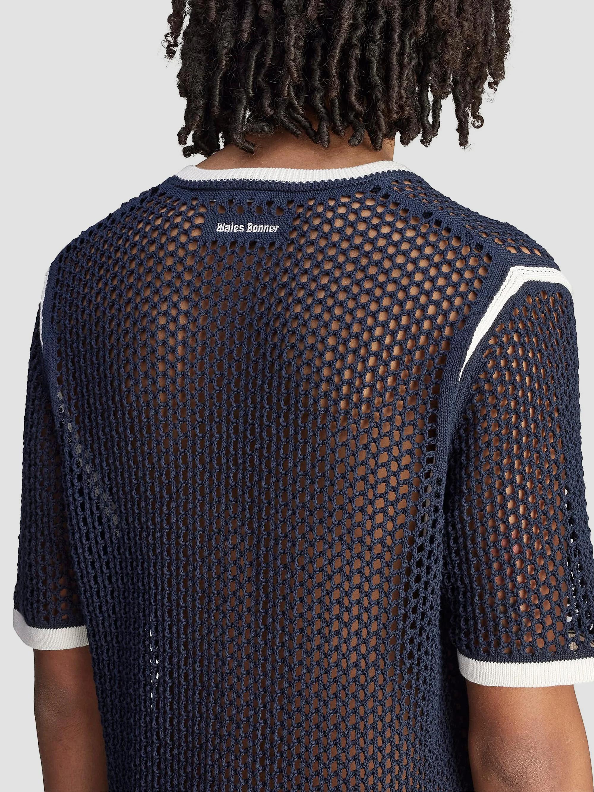 adidas adidas x Wales Bonner Web Knit T-Shirt | Saks Fifth Avenue