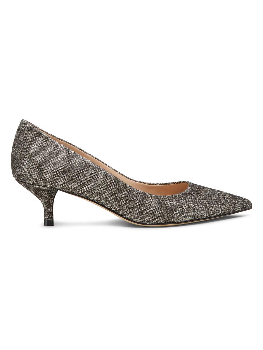 【関税&送料込】Stuart Weitzman With Heel STUART WEITZMAN | Sleek 50 Leather Slingback Pumps | Women