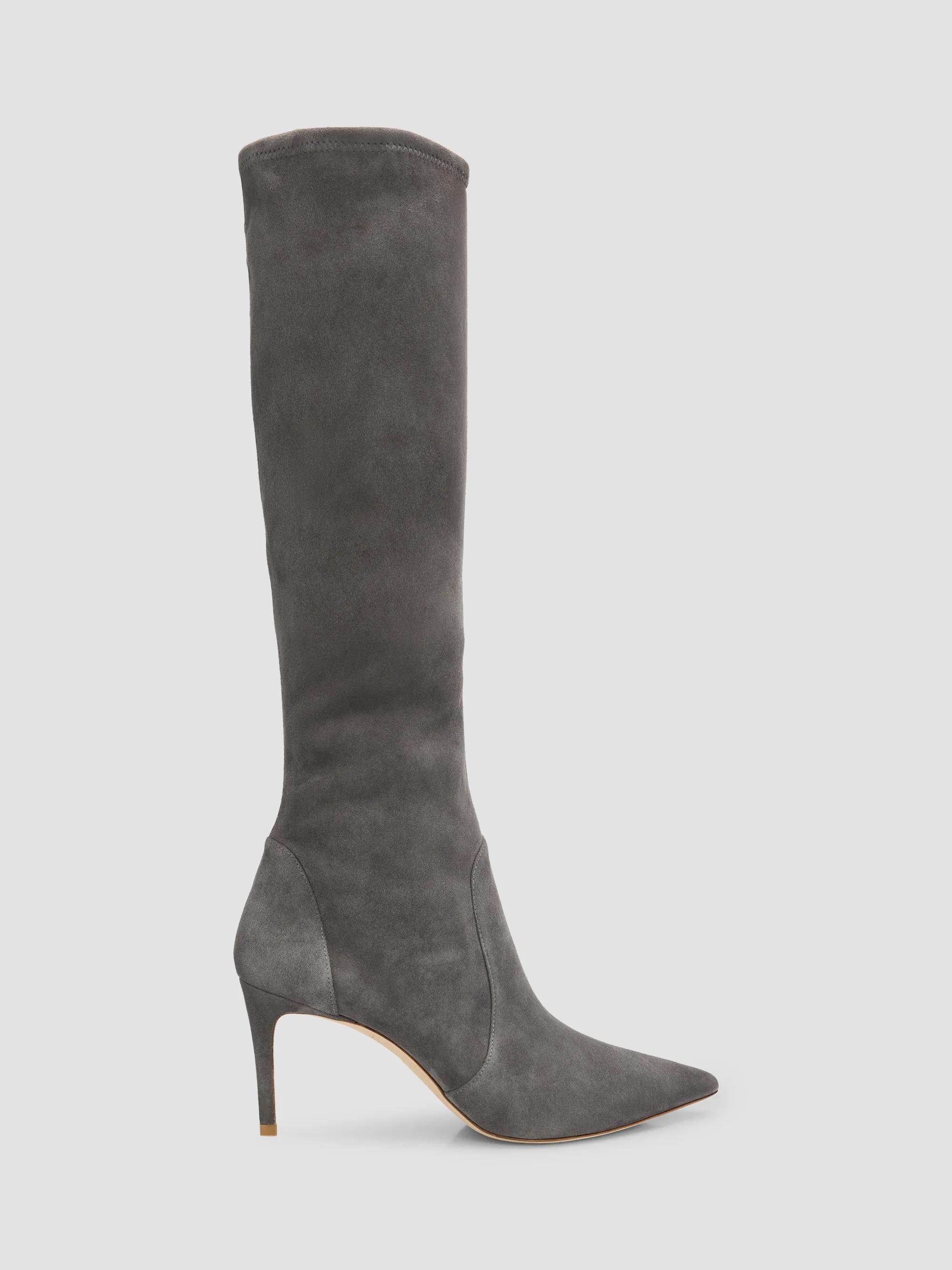 Women's Grey Designer Boots