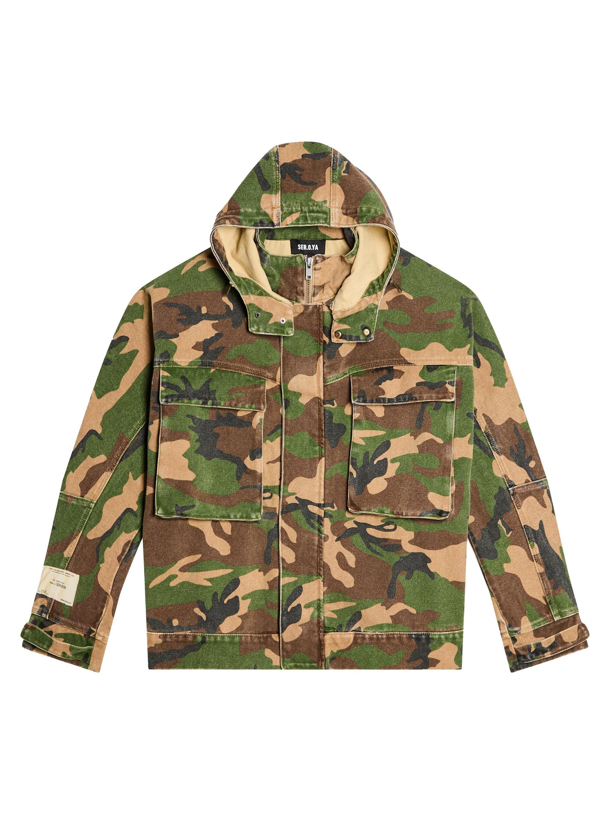 Ser.o.ya Men's Emil Jacket - Vintage Camo