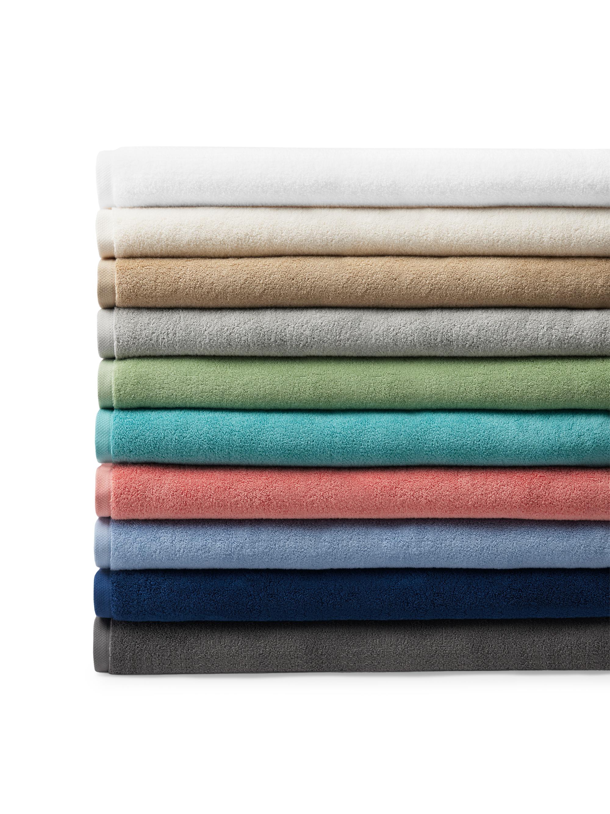 Sferra Cielo Bath Sheet Collection - White Wash Cloth