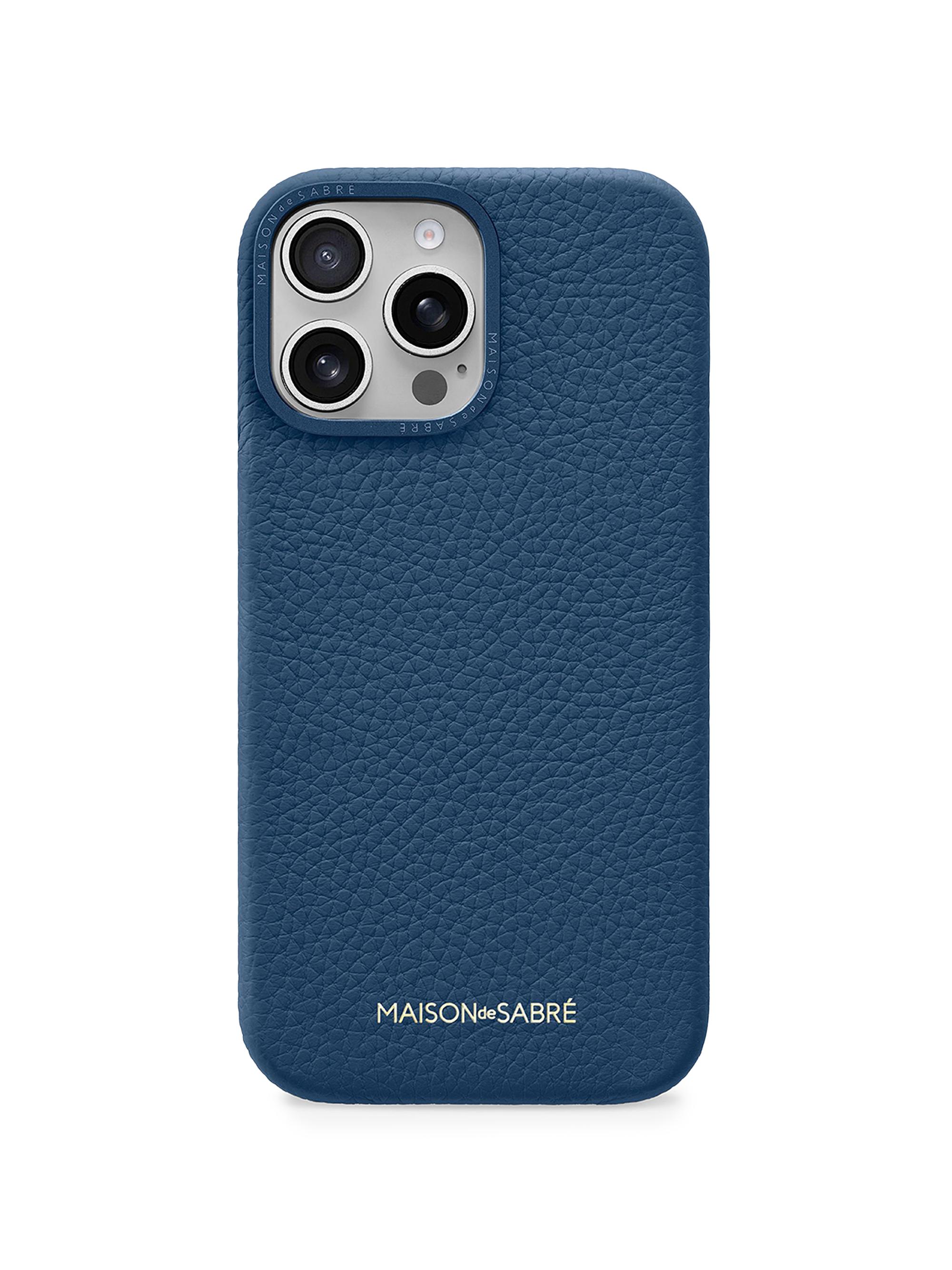 Maison de Sabre Leather Phone Case iPhone 15 Pro | Saks Fifth Avenue