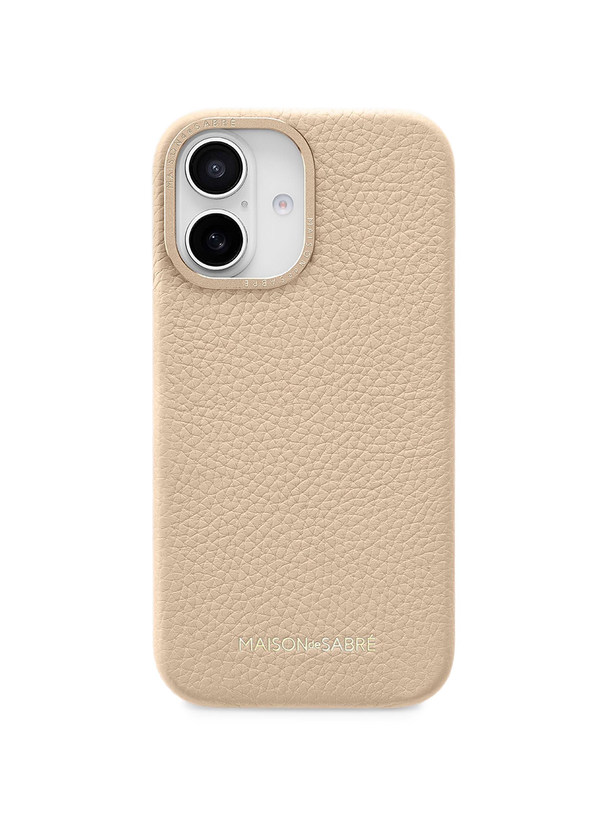 Maison de Sabre Leather Phone Case (iPhone 13) | Saks Fifth Avenue