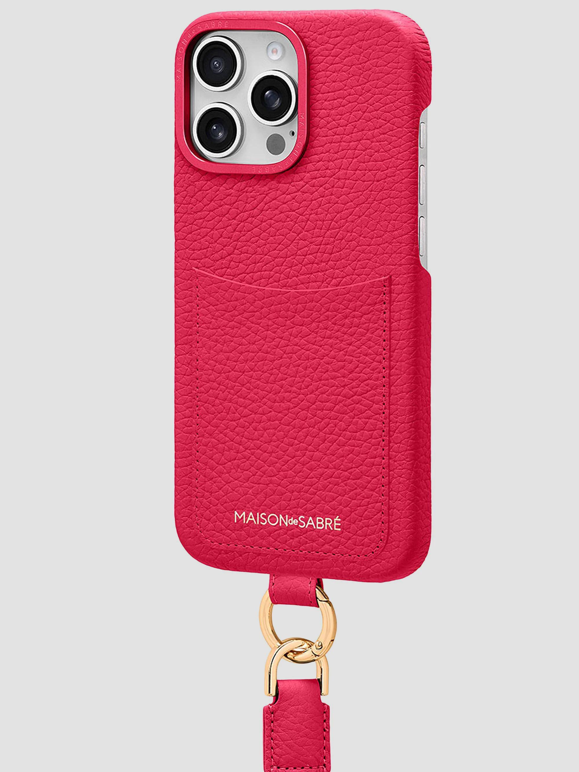 iPhoneアクセサリー Maison sabre iphone12promax case Maison de Sabre Sling Phone Case (iPhone 16 Pro Max) | Saks Fifth