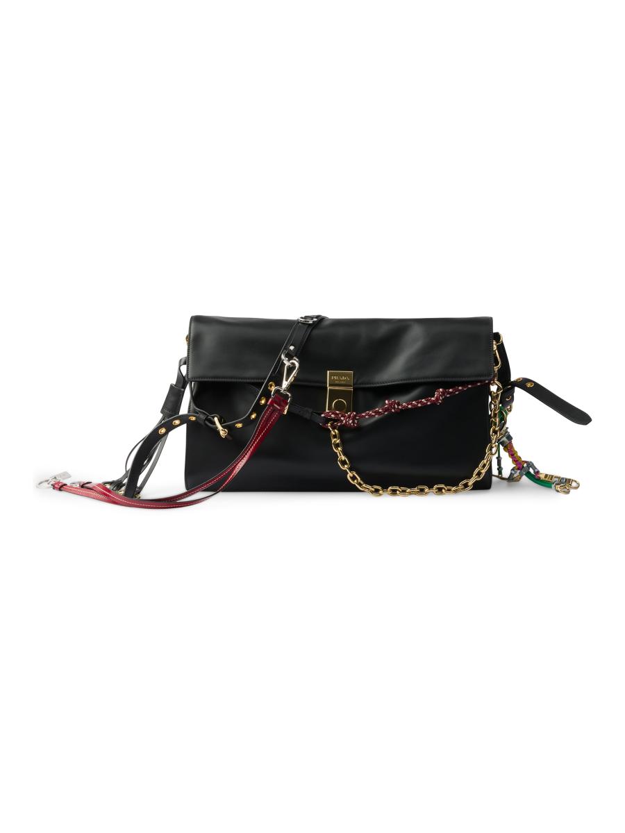 【関税&送料込】Prada Soft Grainy Leather Medium Shooping Ba Prada Soft Sound Large Leather Shoulder Bag | Saks Fifth Avenue