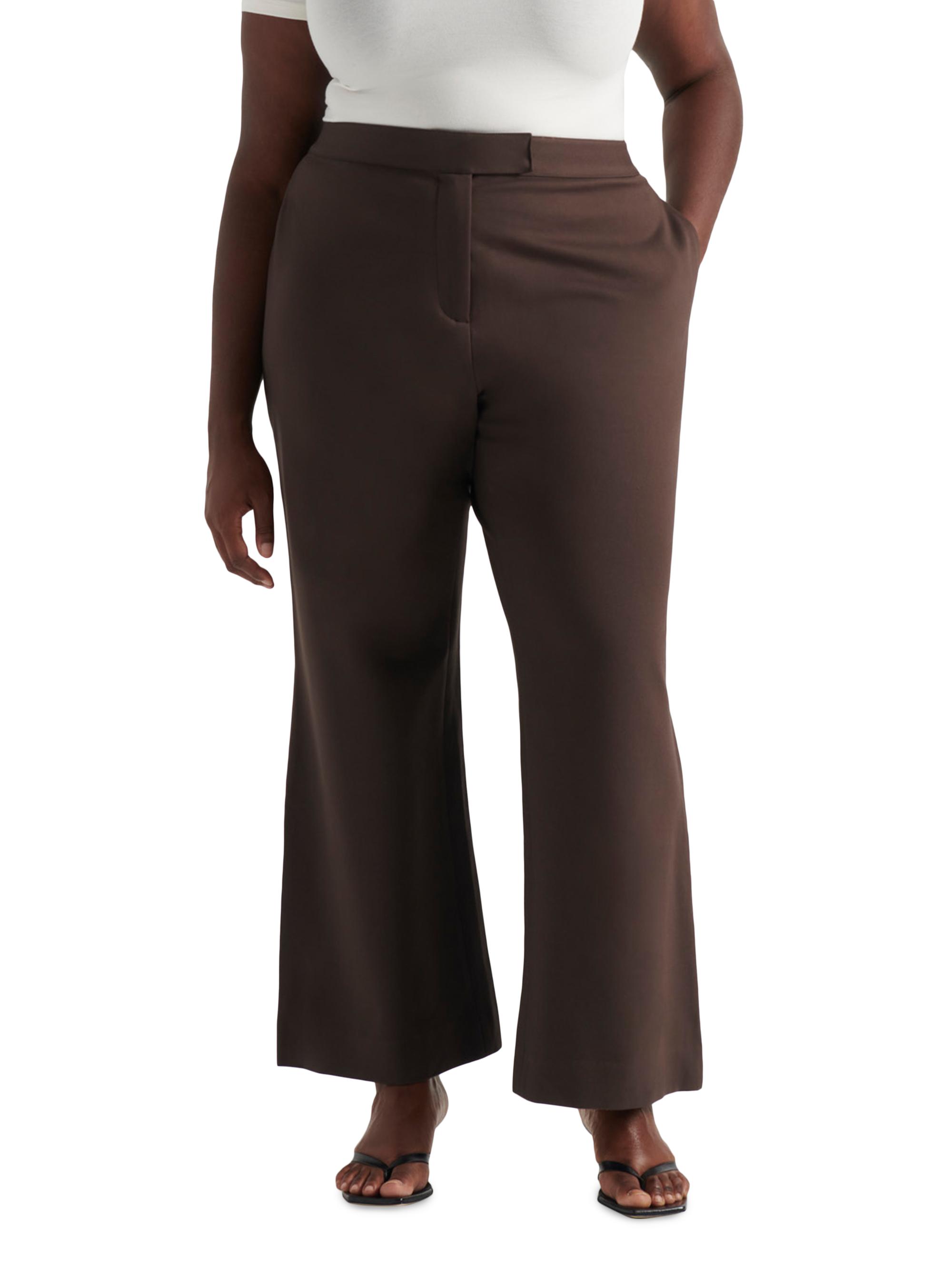Pari Passu Women's Ponte Dalita Pants - Espresso