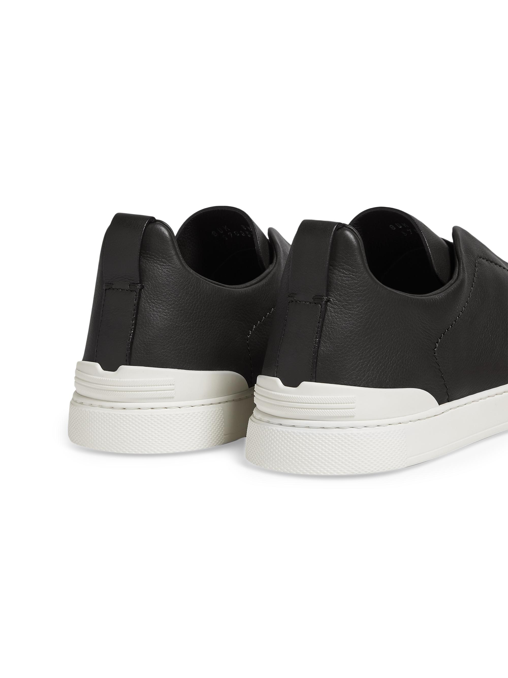 ZEGNA Triple Stitch Secondskin Sneakers | Saks Fifth Avenue