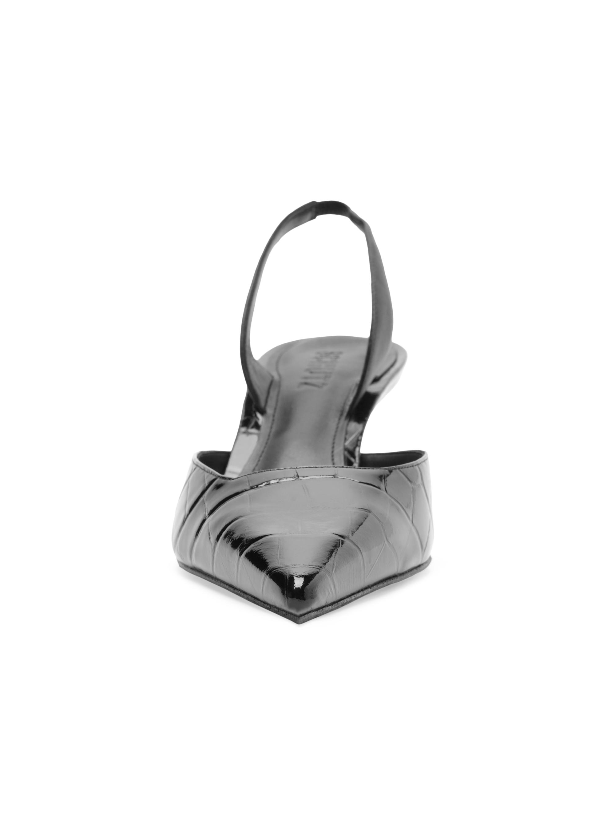 Schutz Paola 65MM Leather Mid-Heel Pumps | Saks Fifth Avenue