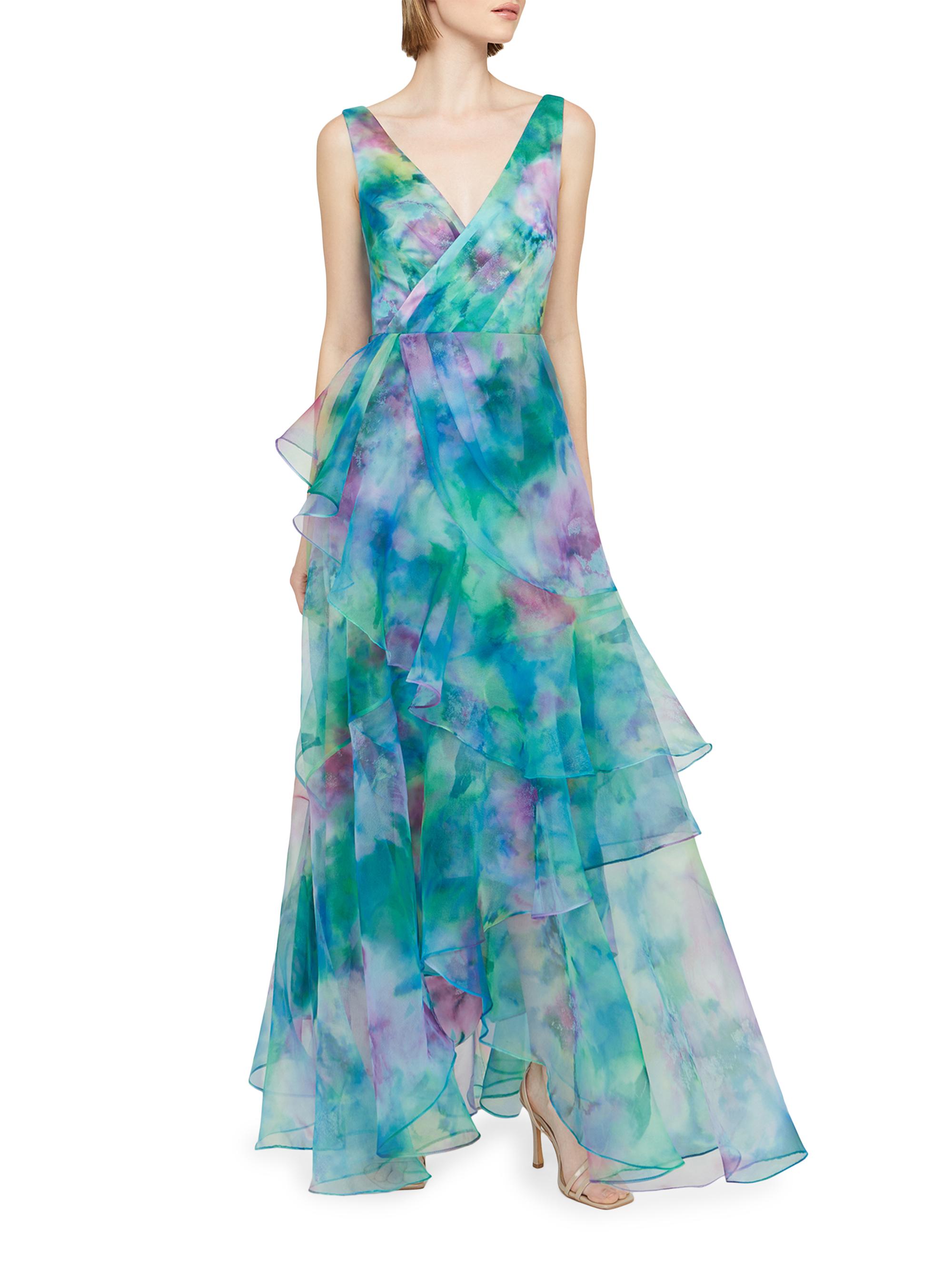 watercolor floral bridesmaid dresses Watercolor Dreams Floral print Bridesmaids Robes Bridal party Kimono Robe main image 0