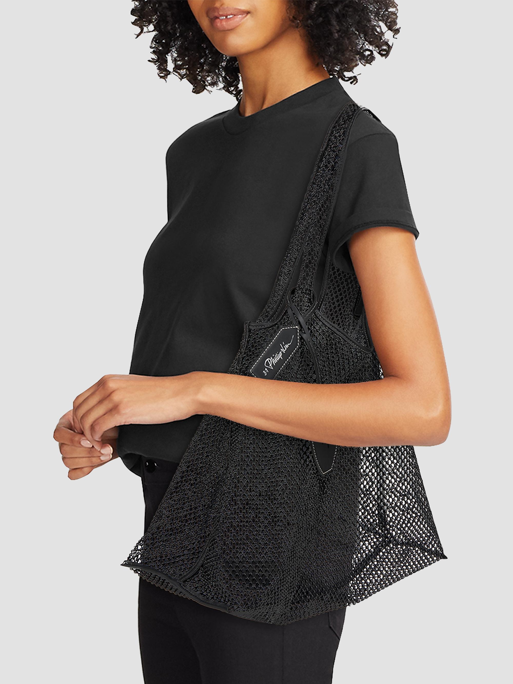 3.1 Phillip Lim Embroidered Mesh Market Tote Bag | Saks Fifth Avenue