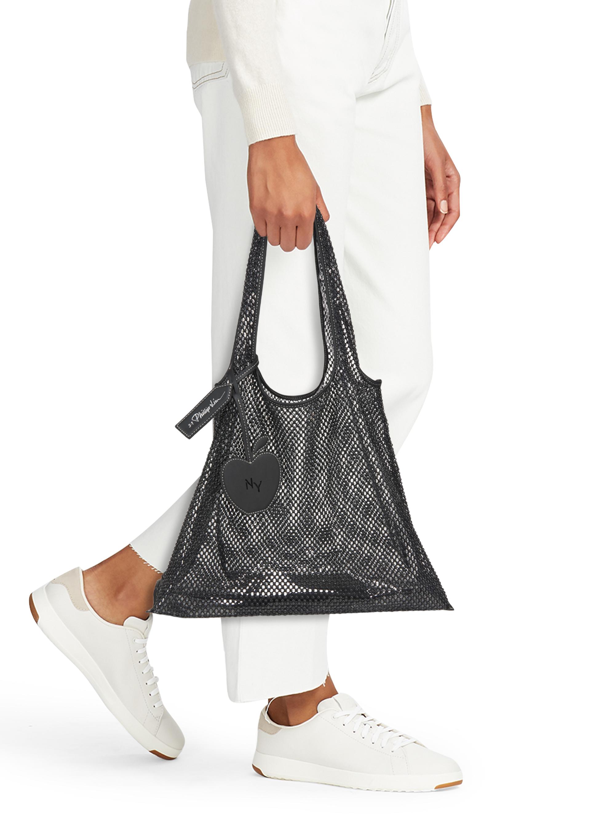 3.1 Phillip Lim Embroidered Mesh Market Tote Bag | Saks