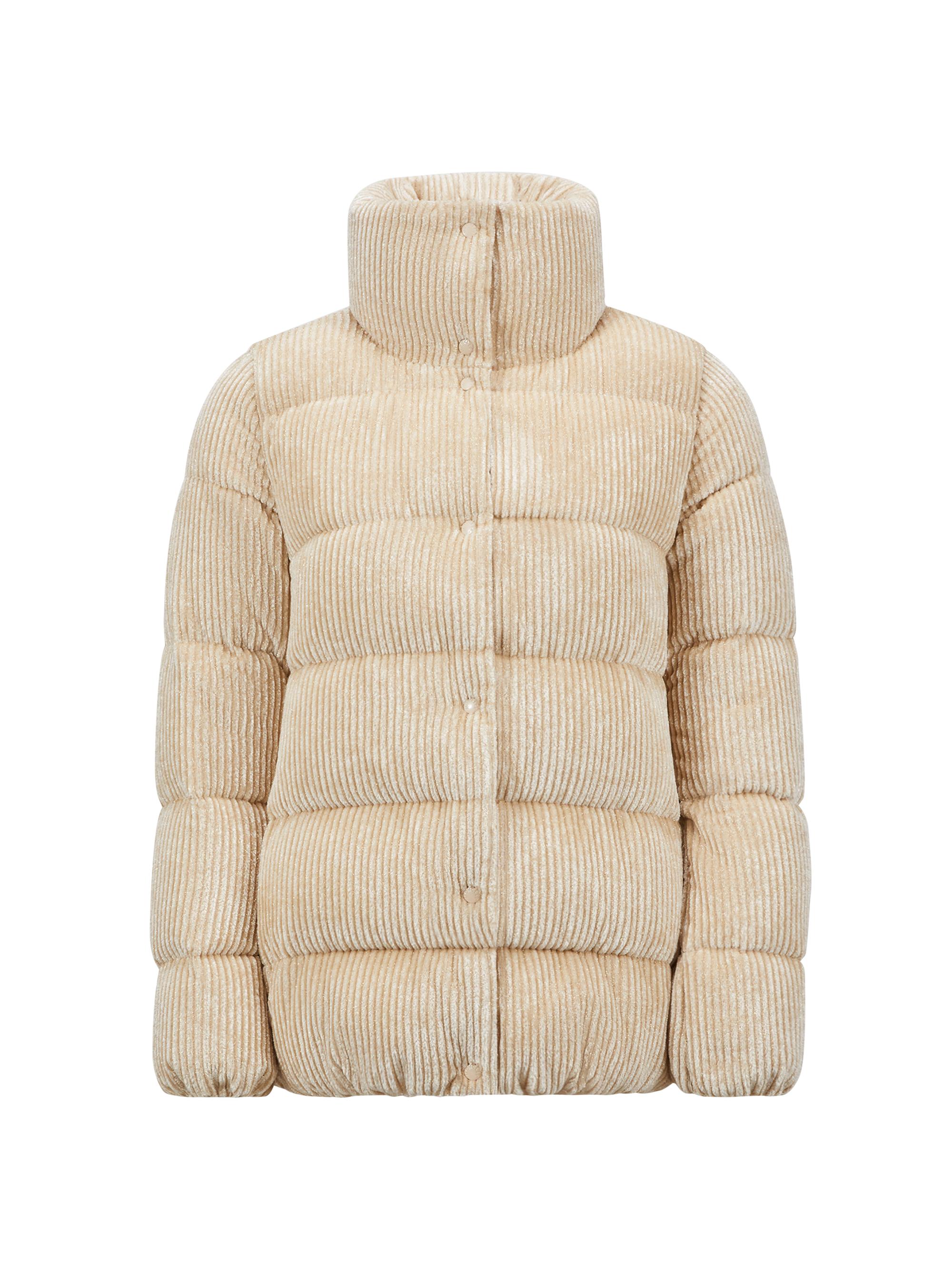 Moncler Women's Cochevisse Corduroy Down Jacket - Light Beige