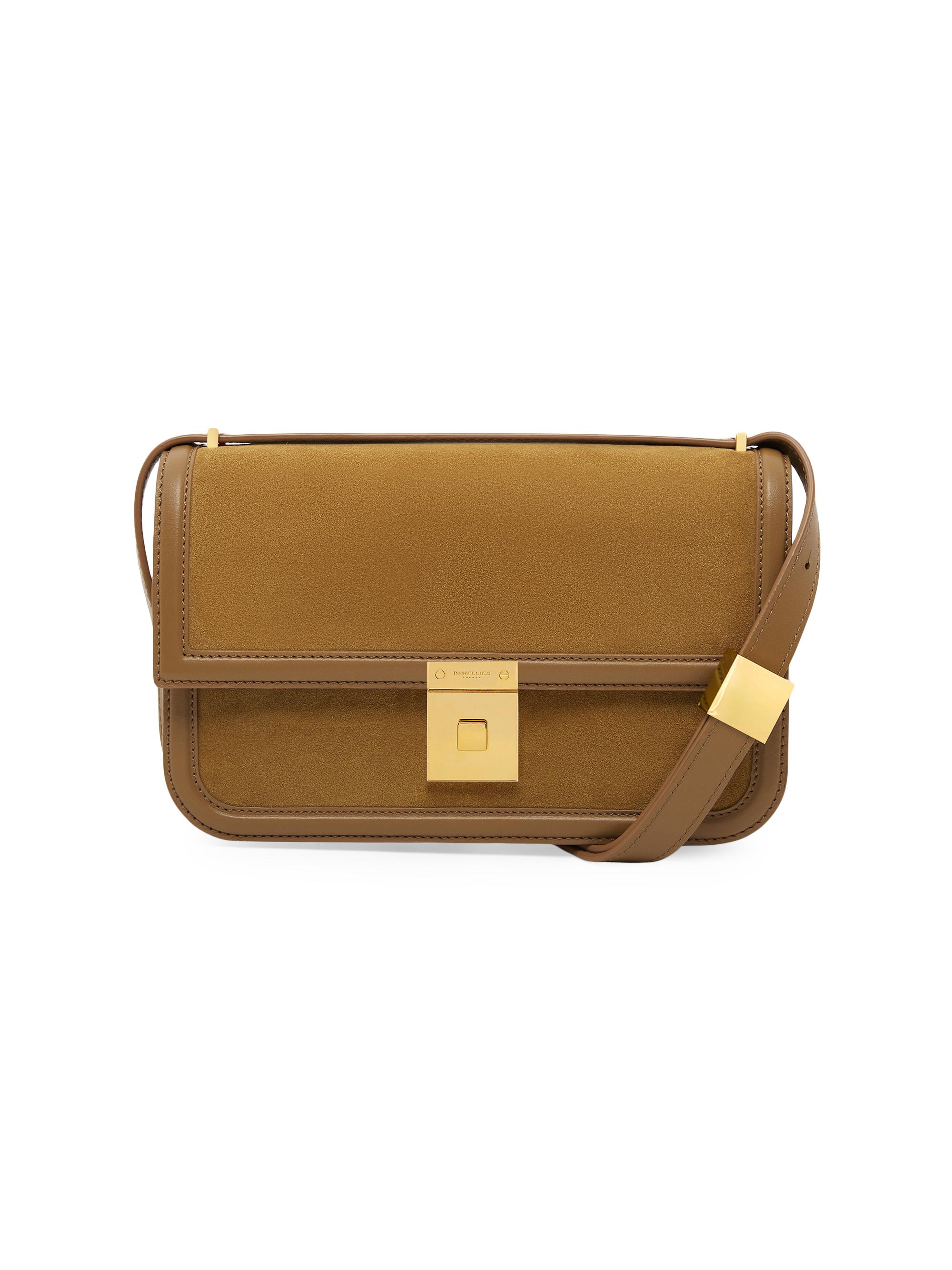 DeMellier Women's Paris Suede Crossbody Bag - Caramel