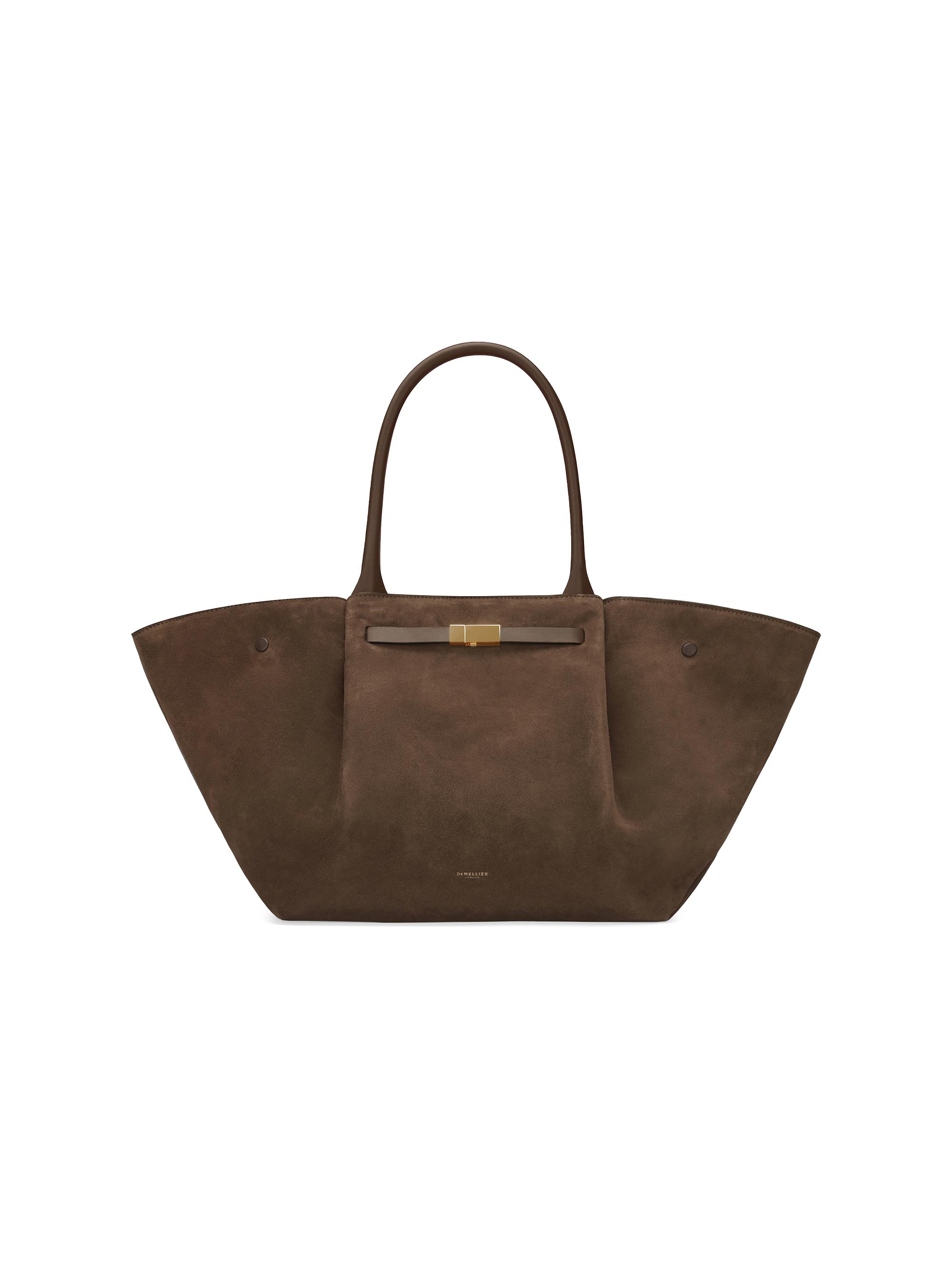 DeMellier Midi New York Suede Tote Bag | Saks Fifth Avenue