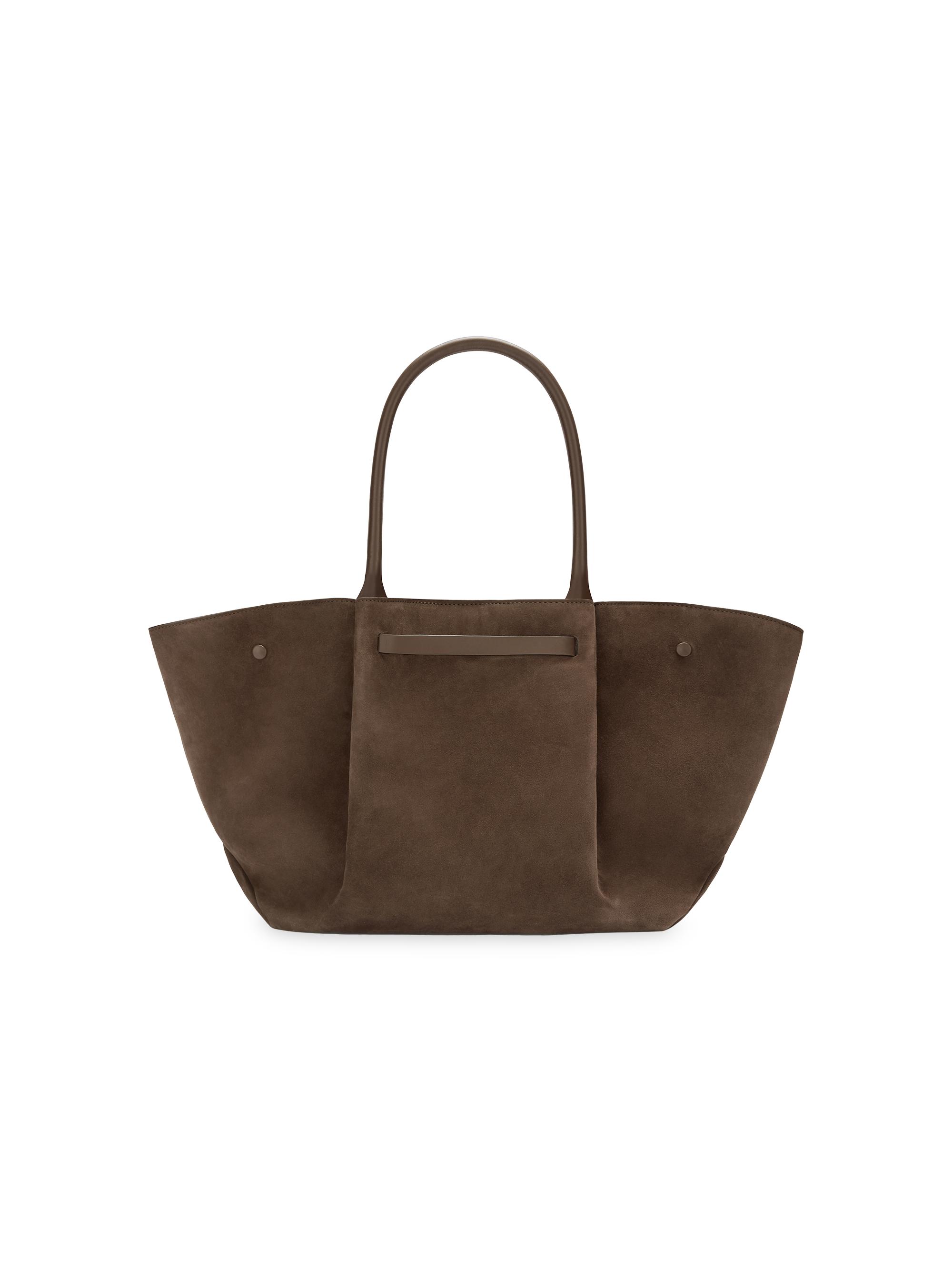 DeMellier Midi New York Suede Tote Bag | Saks Fifth Avenue