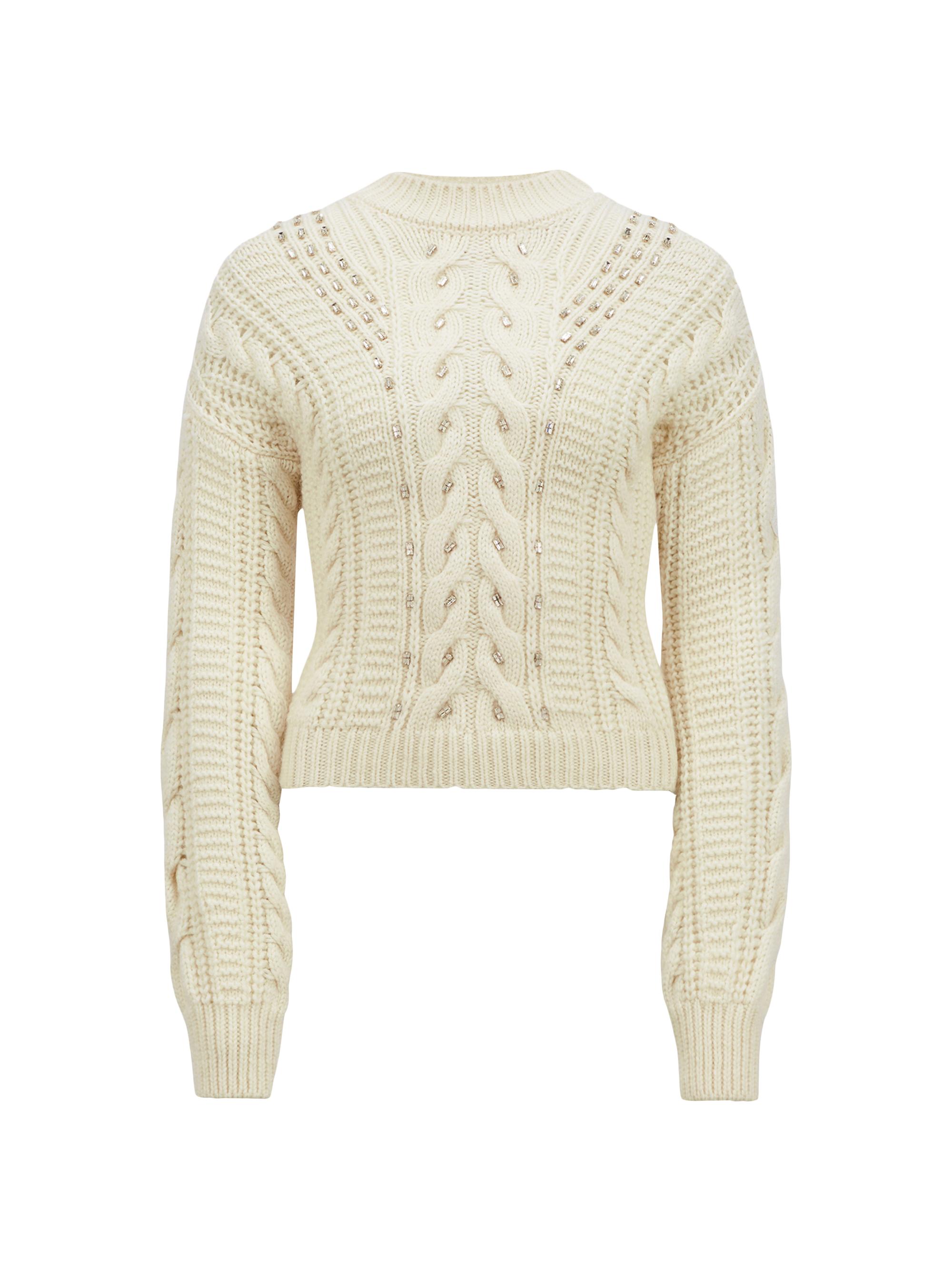 Moncler Women's High Neck Sweater - White