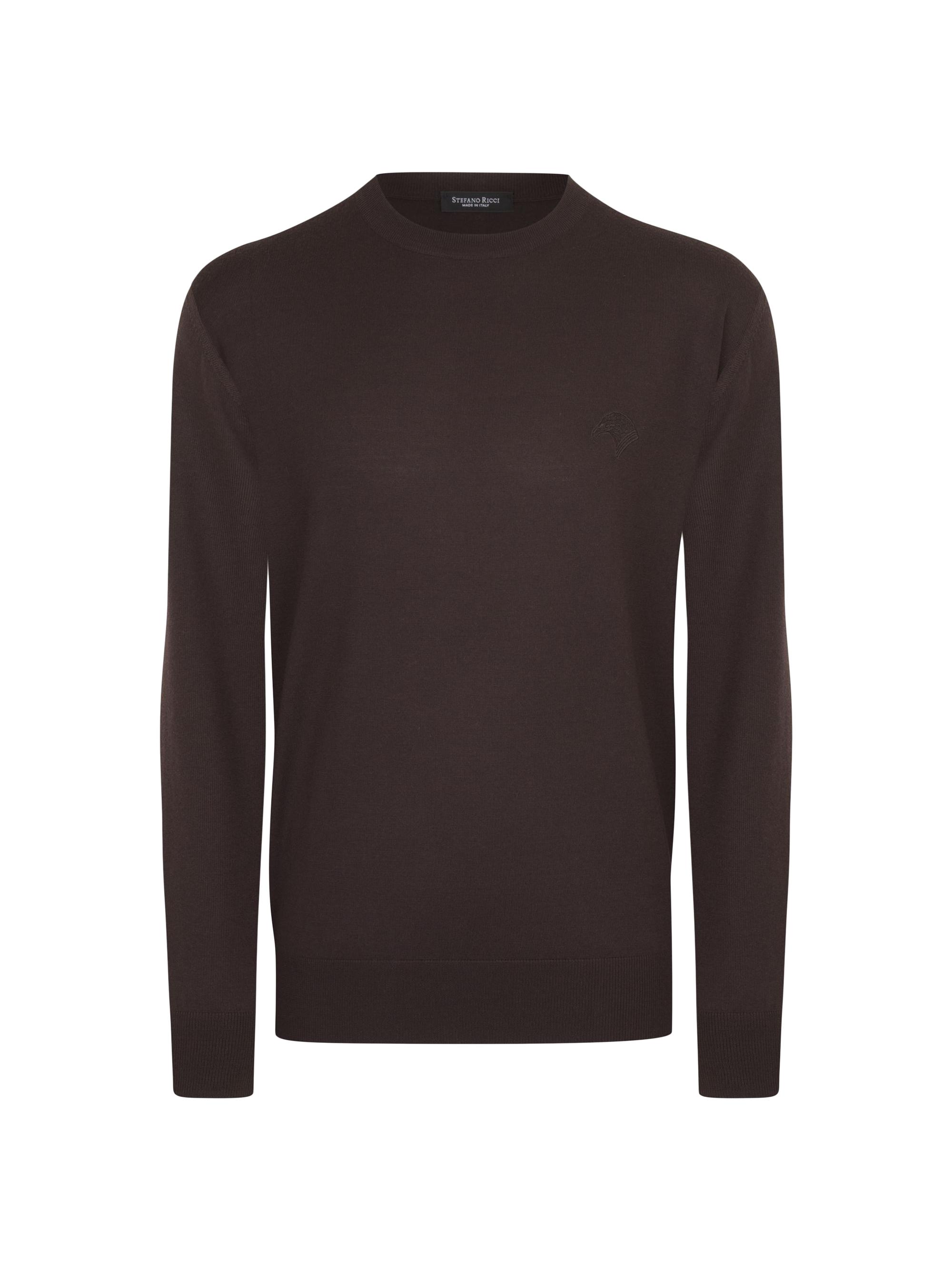Stefano Ricci Men's Crewneck Sweater - Brown