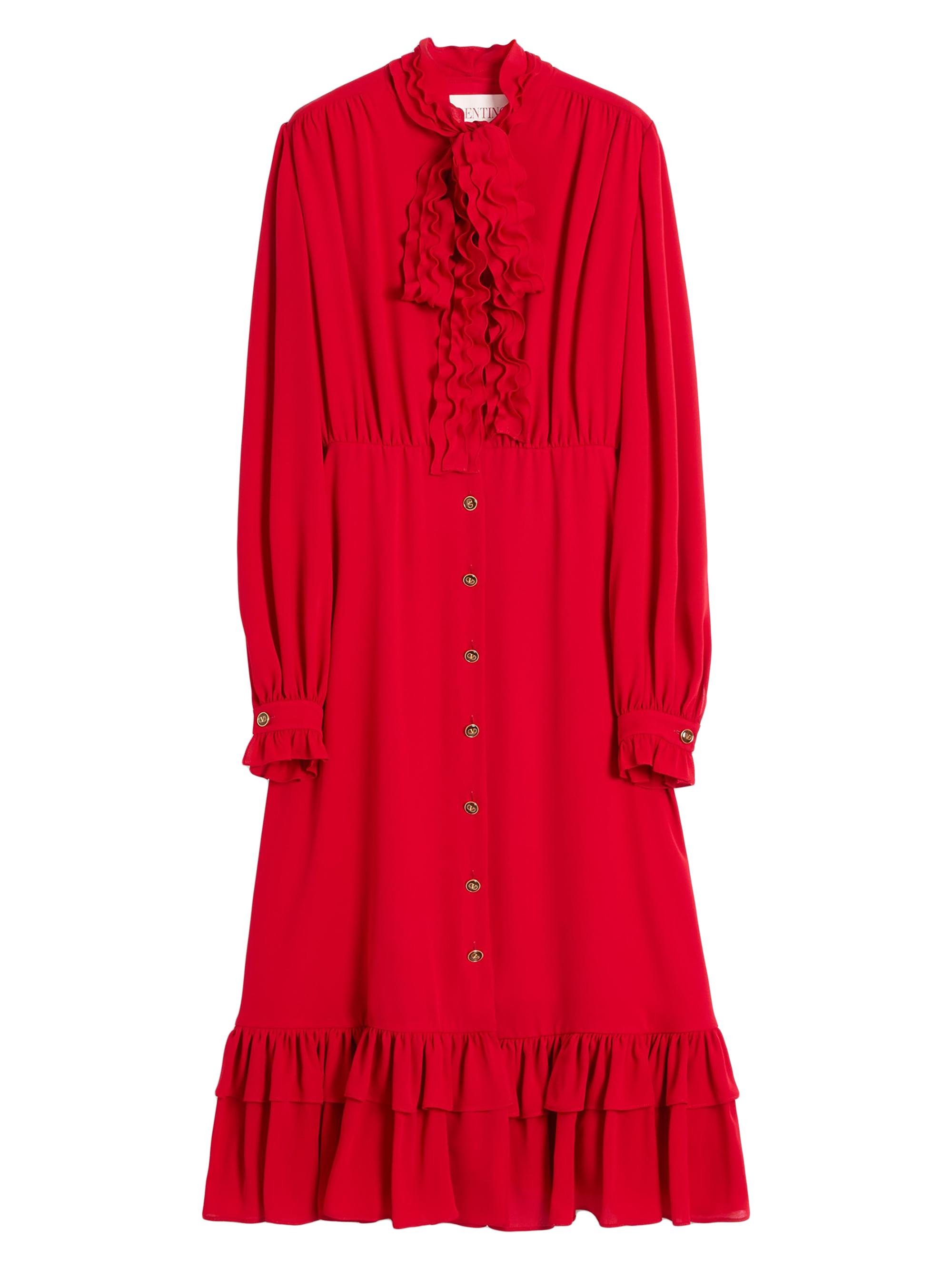 Valentino Garavani Women's Georgette Midi Dress - Paris