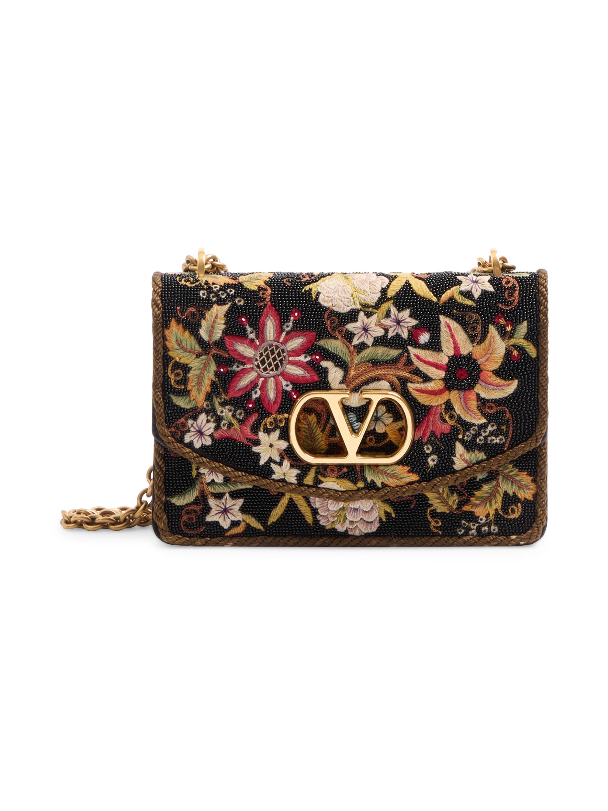 Valentino Garavani 9TO5 Shoulder Bag in Voyage Imaginaire Jacquard