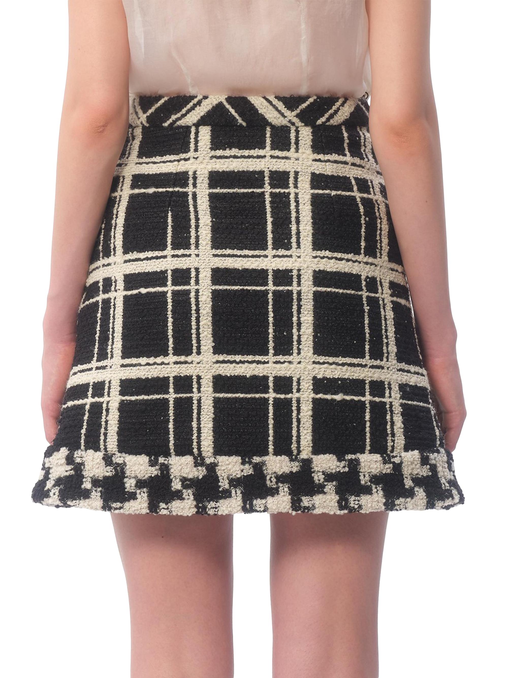 Hemingway Check Tweed Skirt Mサイズ Hemingway Check Tweed Skirt（スカート）｜Her lip to（ハー