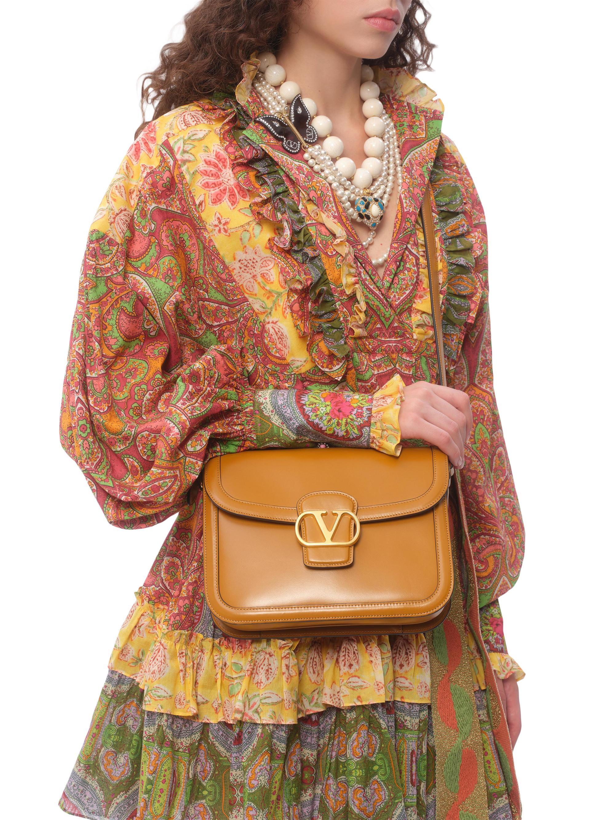 VALENTINO GARAVANIバッグ 外袋付き Valentino Garavani 9 To 5 Smooth Calfskin Shoulder Bag | Saks