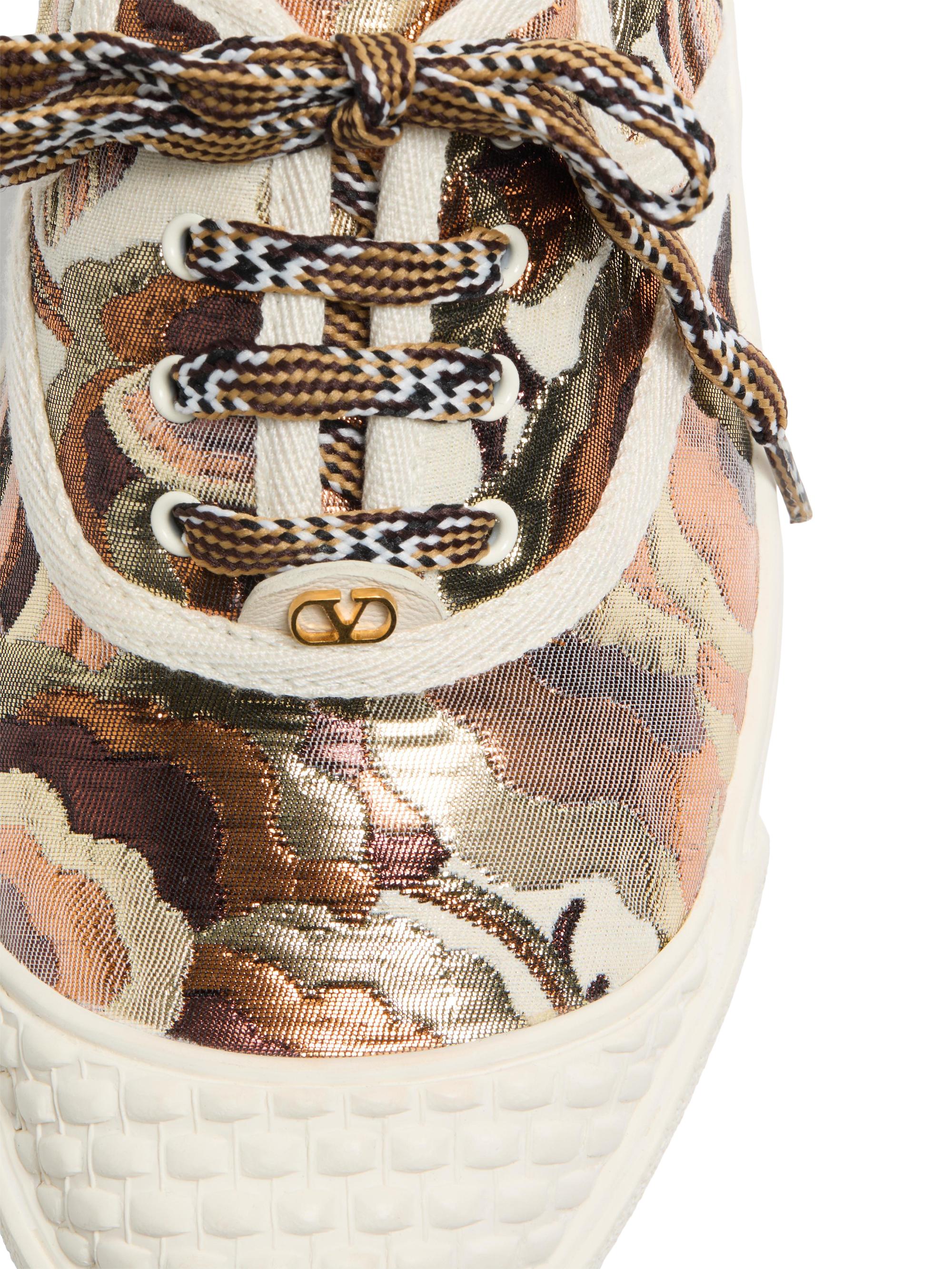 Valentino Garavani Bay By Bay Sneakers in Jacquard Apres L'hiver