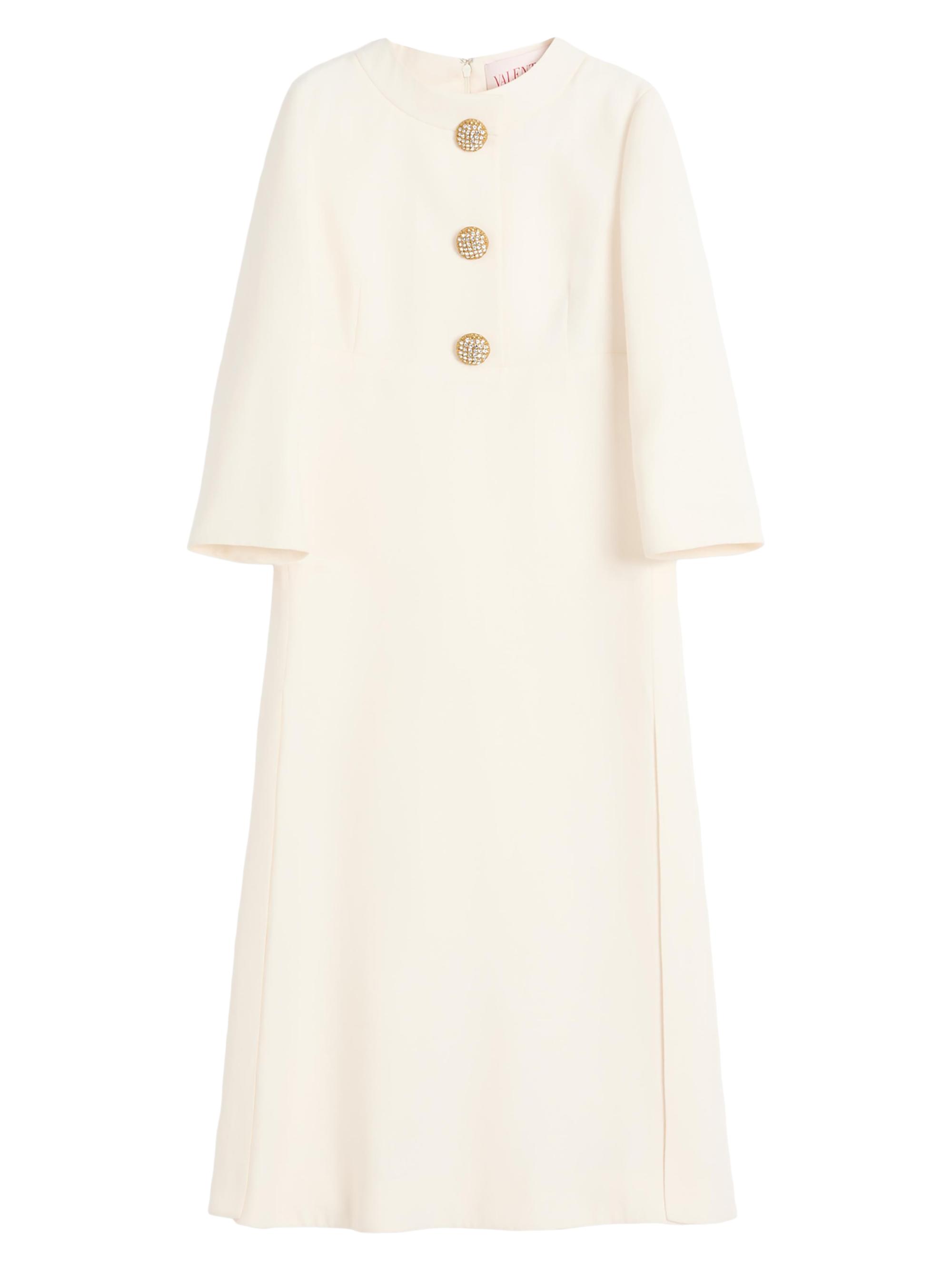 Valentino Garavani Crepe Couture Midi Dress | Saks Fifth Avenue