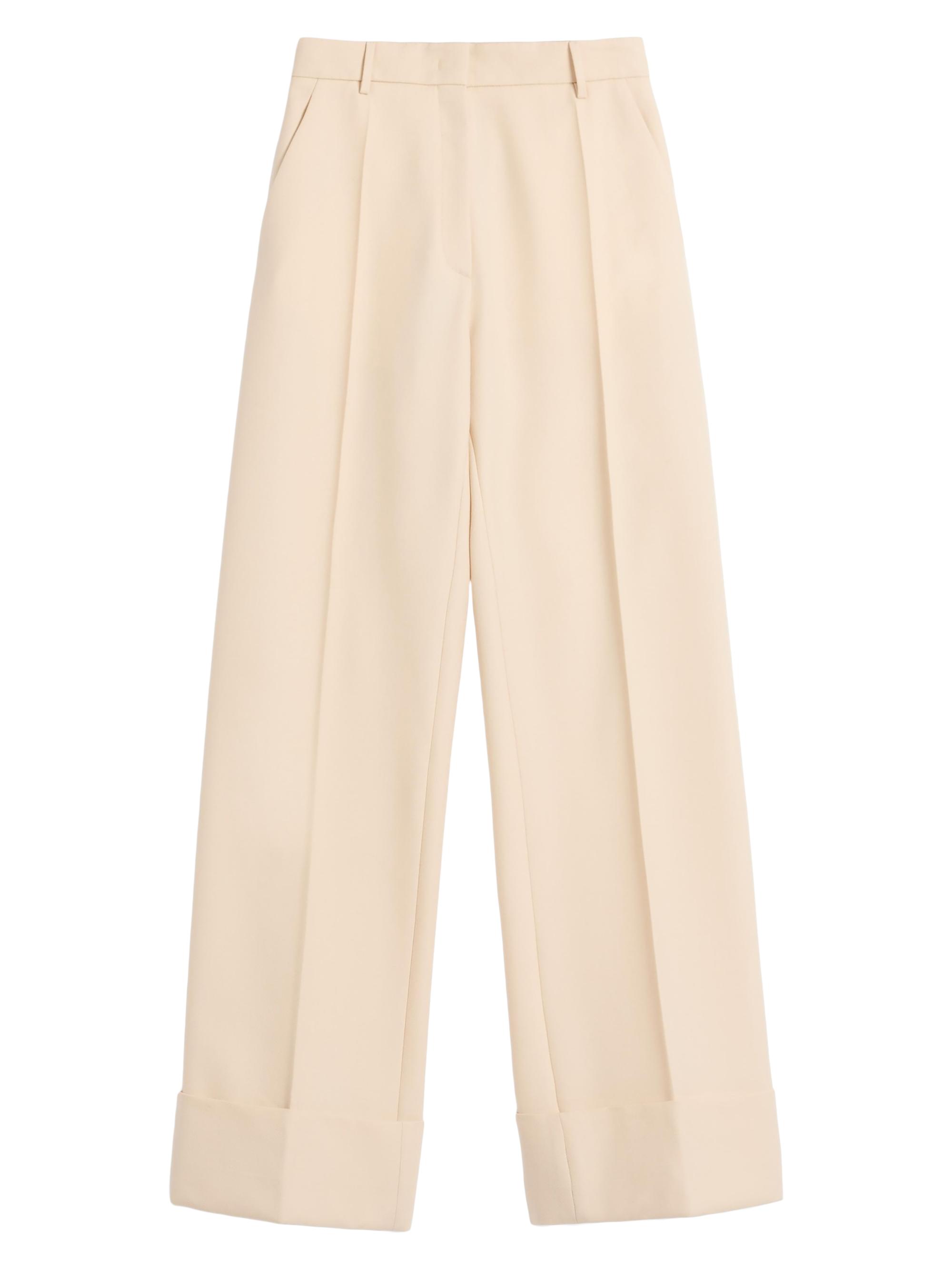 Valentino Garavani Women's Diagonal Dry Wool Pants -