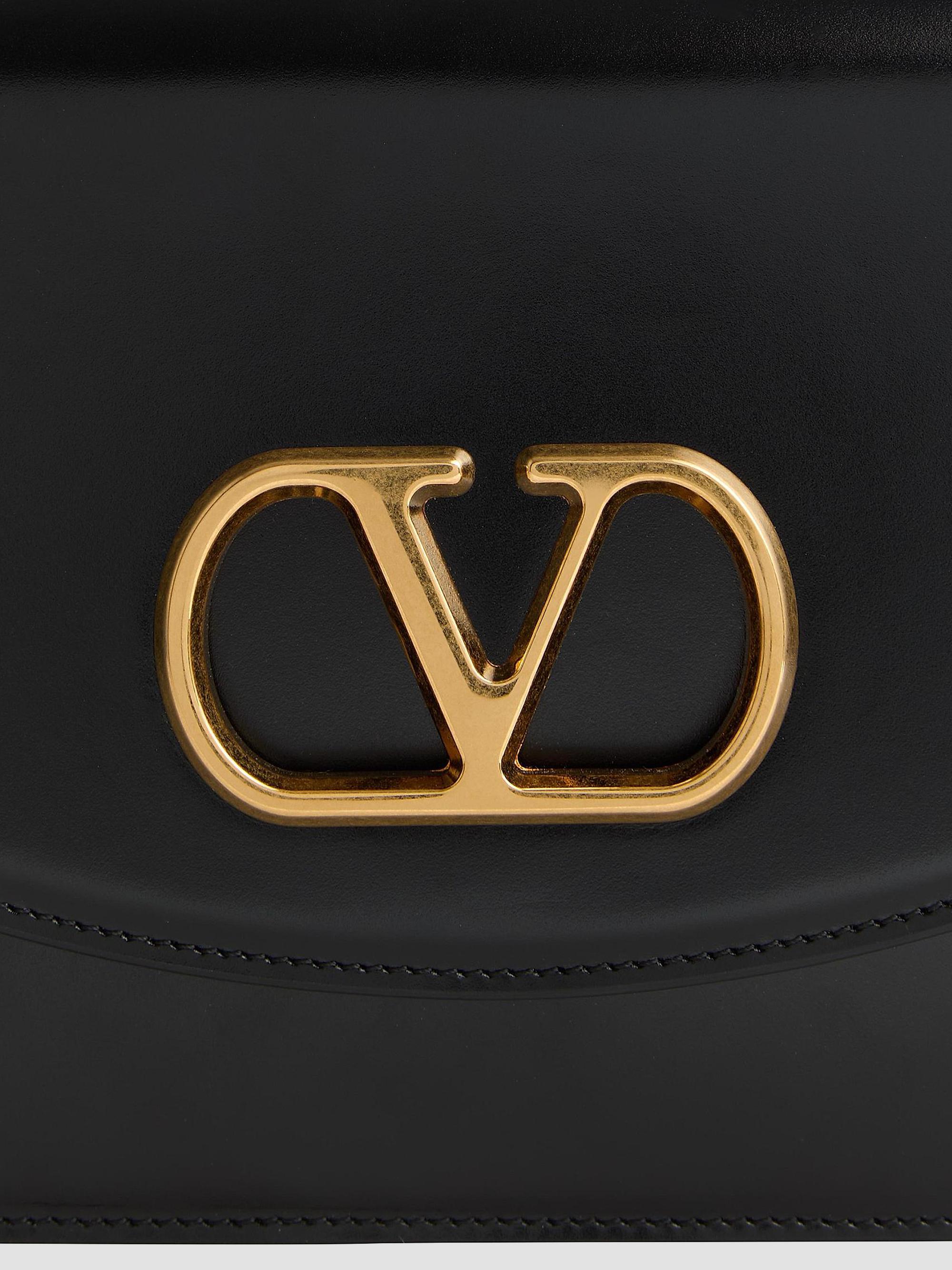 Valentino Garavani Vain Shoulder Bag in Shiny Calfskin | Saks