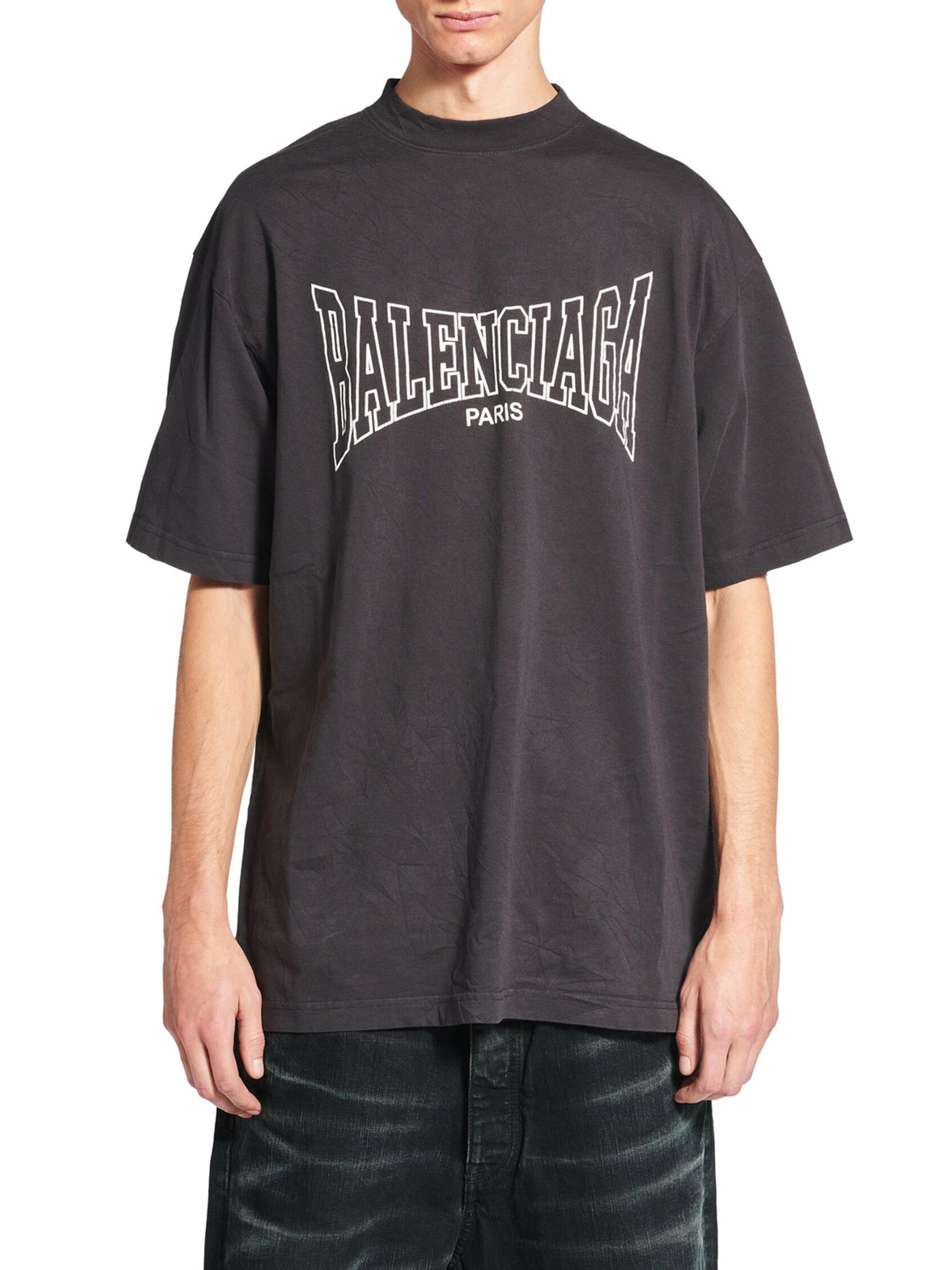 BALENCIAGA グラフィックTシャツ ブラック　00s 希少 0400021889013?wid=600&hei=800&