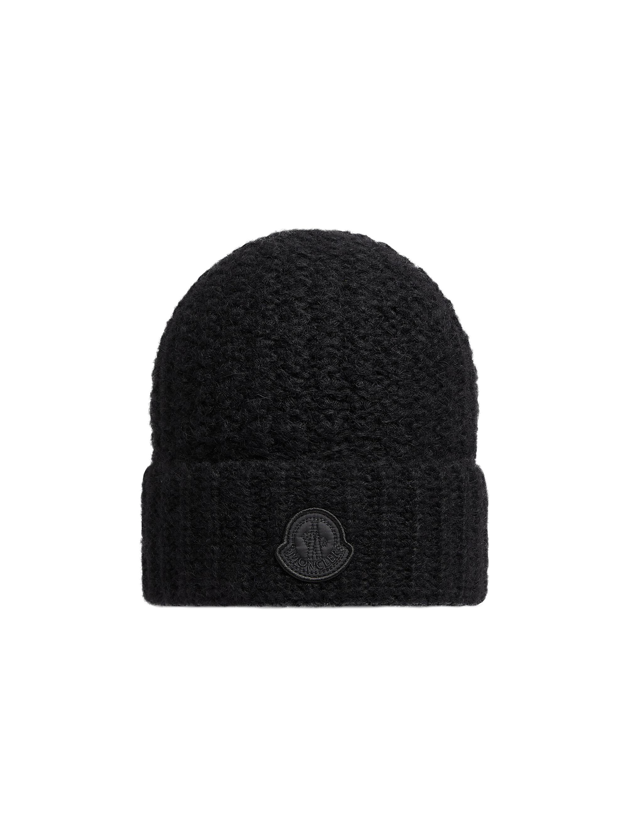 Moncler Women's Wool and Alpaca Beanie - Black