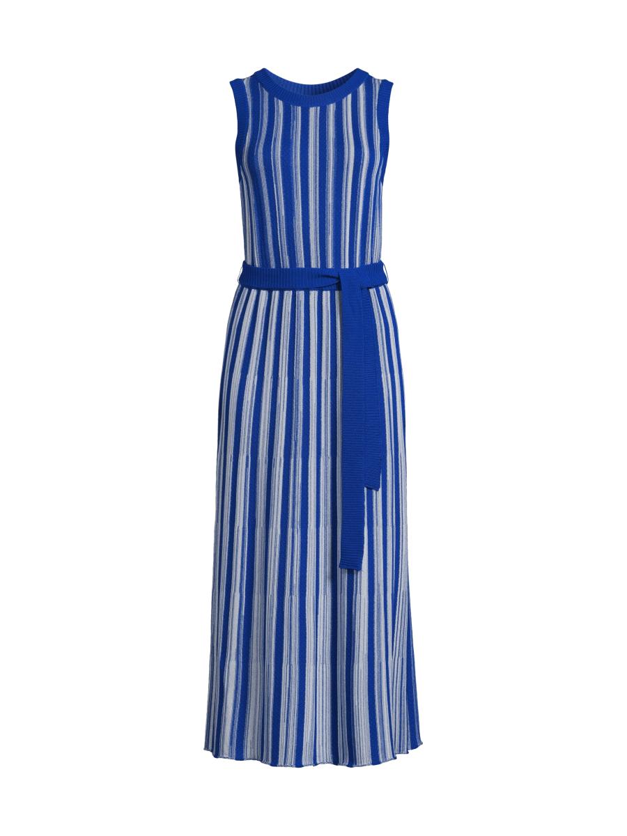 Misook Ribbed Knit Sleeveless Modern-Fit Maxi Dress | Saks Fifth