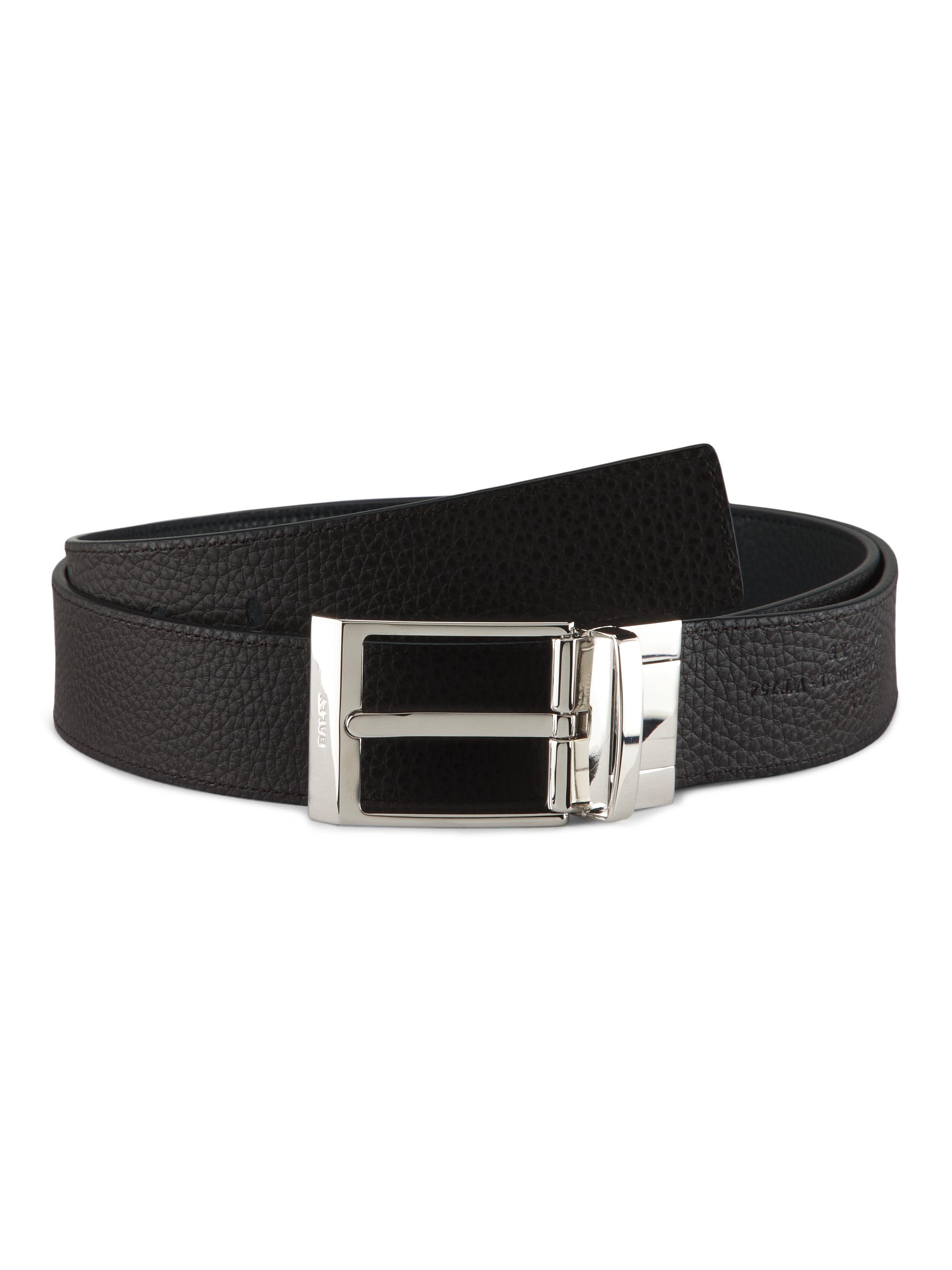 Bally Astory Reversible Leather Belt | Saks Fifth Avenue