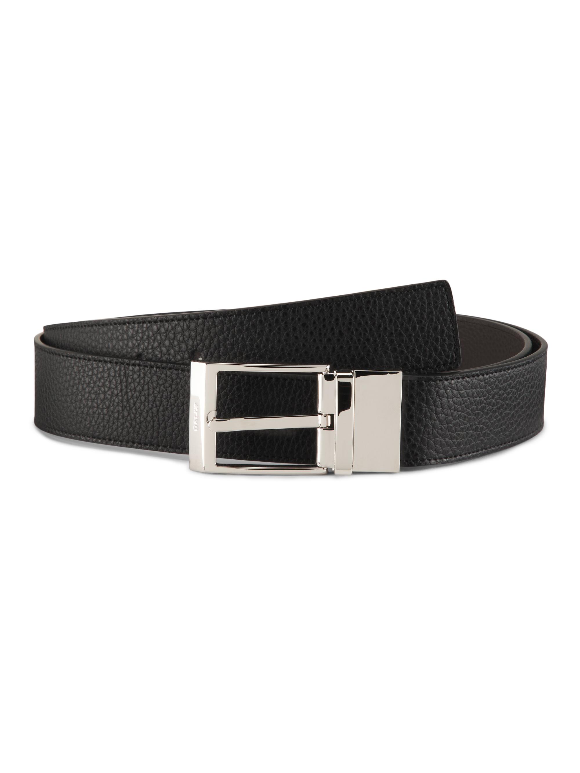 Bally Astory Reversible Leather Belt Saks Fifth Avenue
