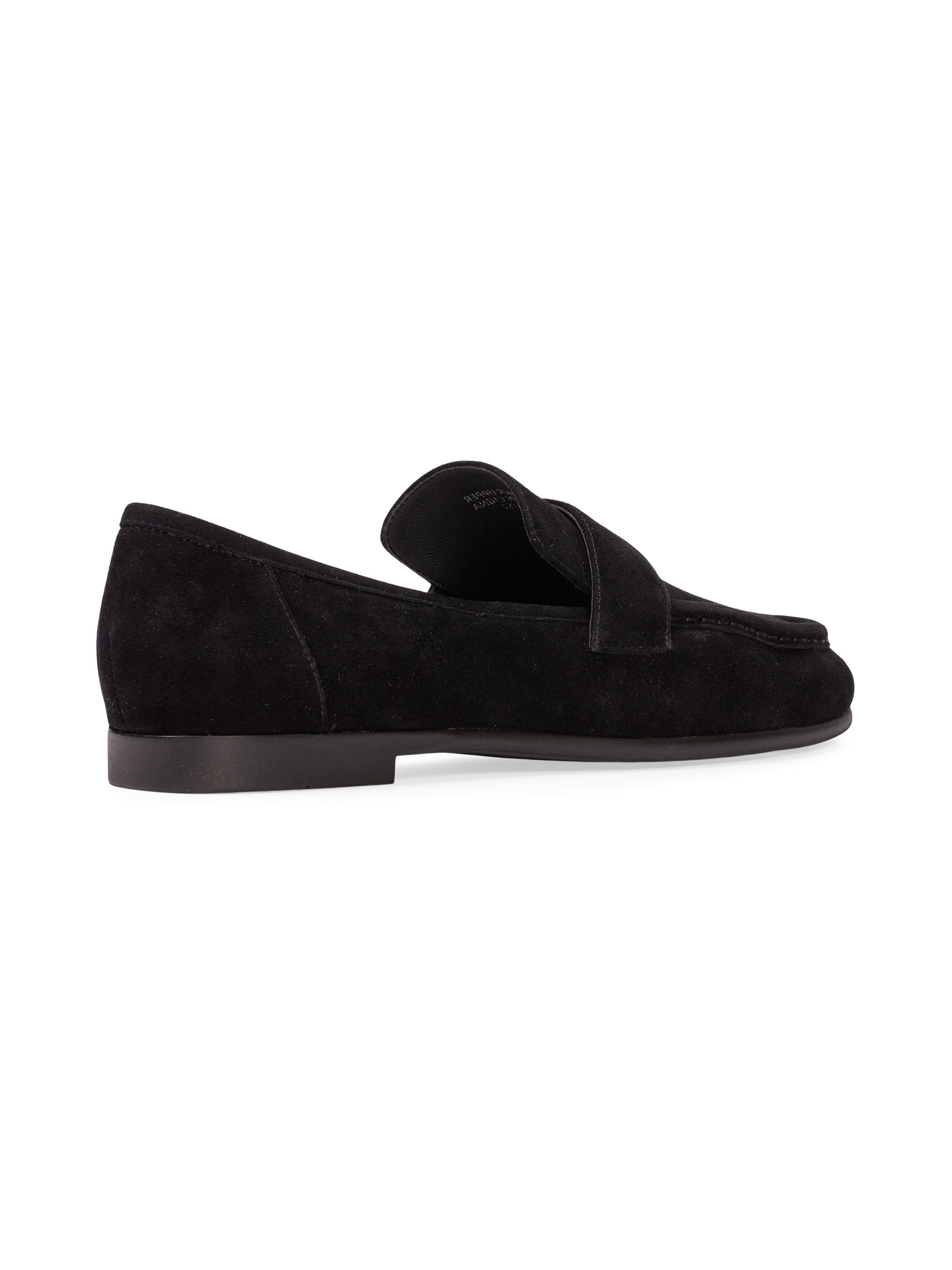 Black Suede Studio Arrow Suede Loafers | Saks Fifth Avenue
