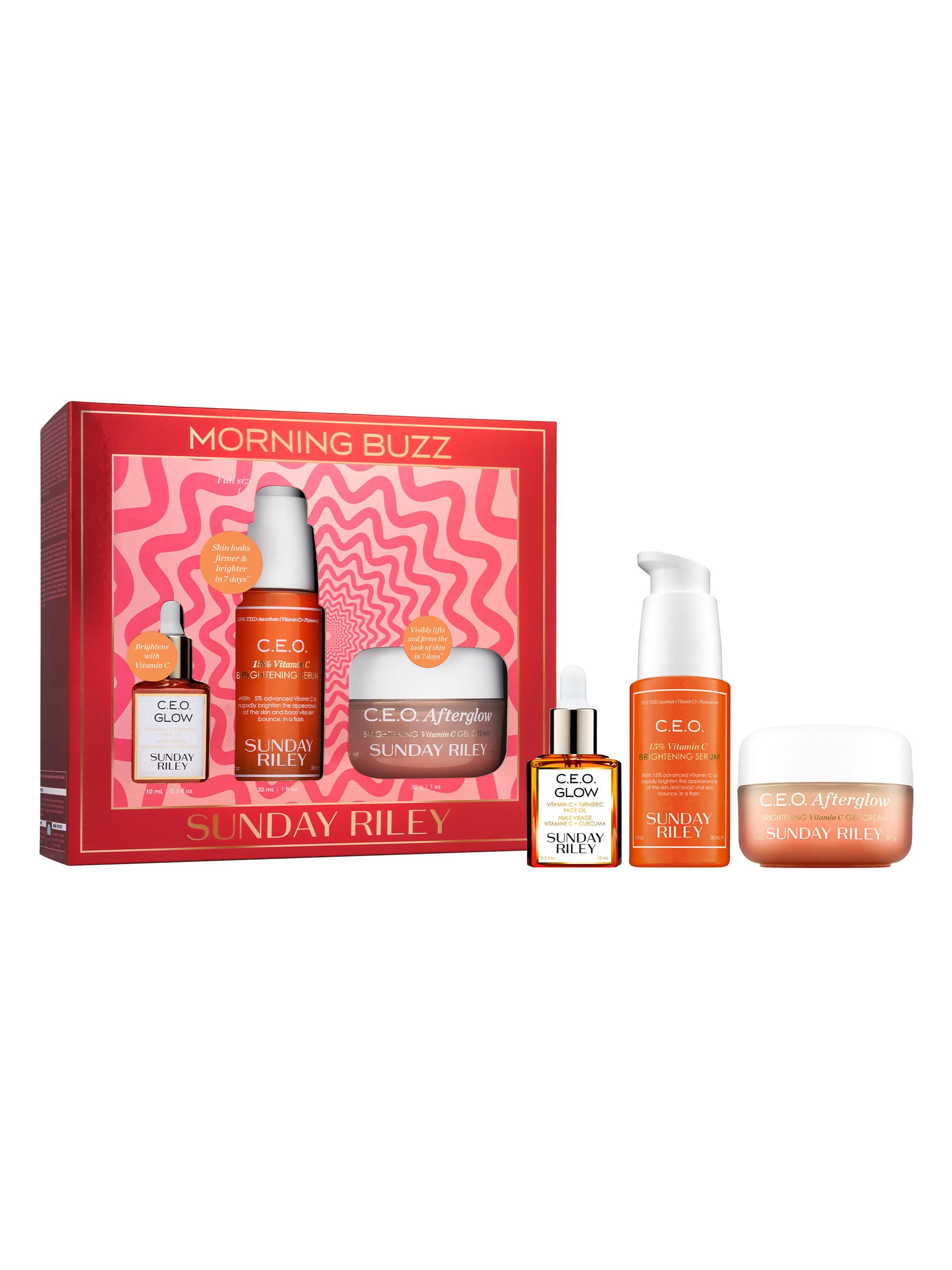 Sunday Riley Women's Morning Buzz 3-Piece Set