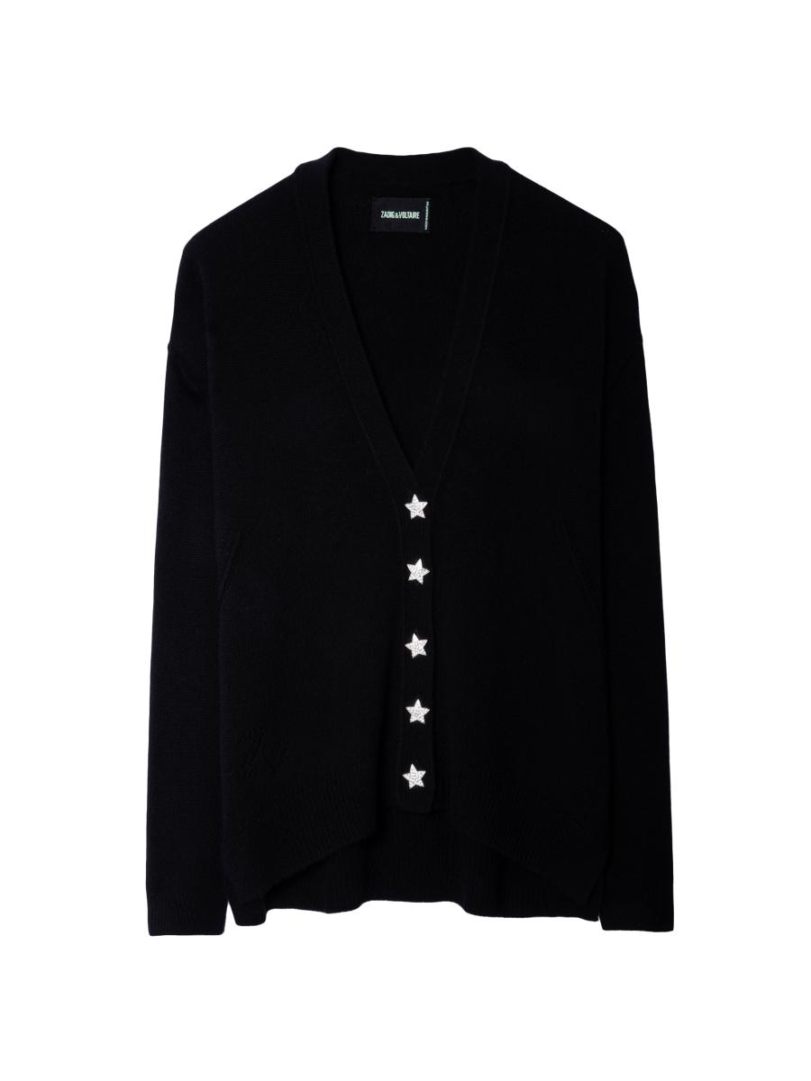 Zadig & Voltaire Mirka Jeweled Cashmere Cardigan | Saks