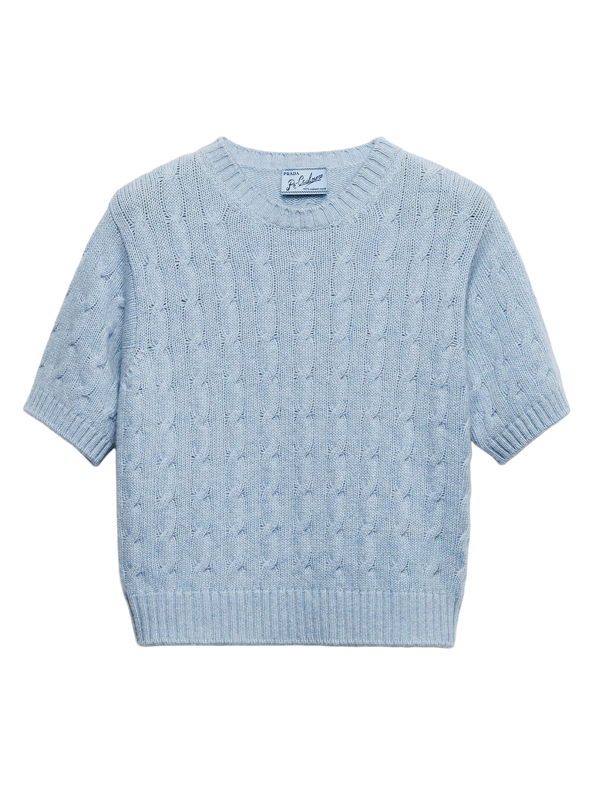 トップス PRADA Near Mint Cashmere Half Zip Knit PRADA Near Mint