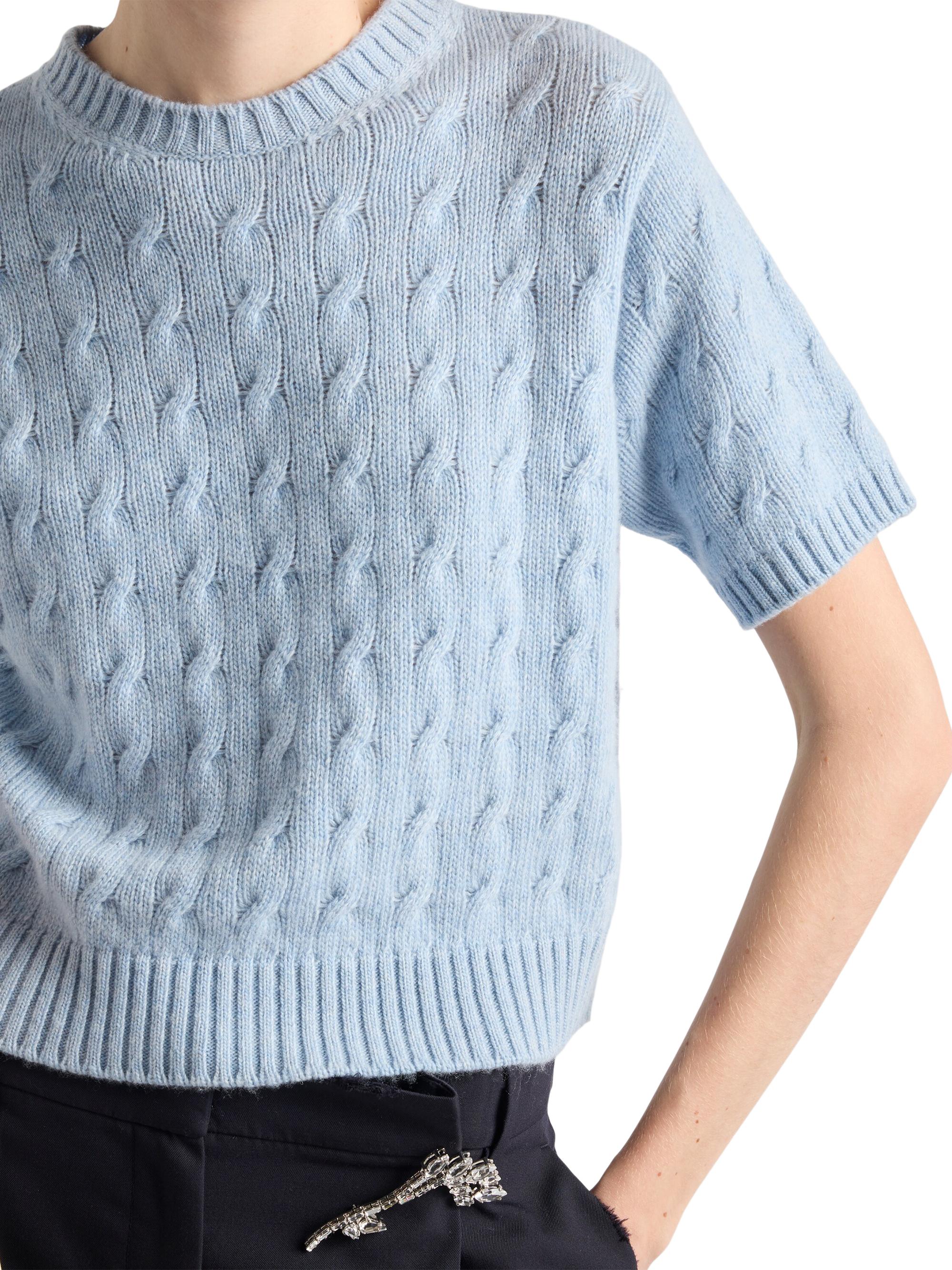 トップス PRADA Near Mint Cashmere Half Zip Knit PRADA Near Mint Cashmere Half Zip Knit Prada Men's Cashmere