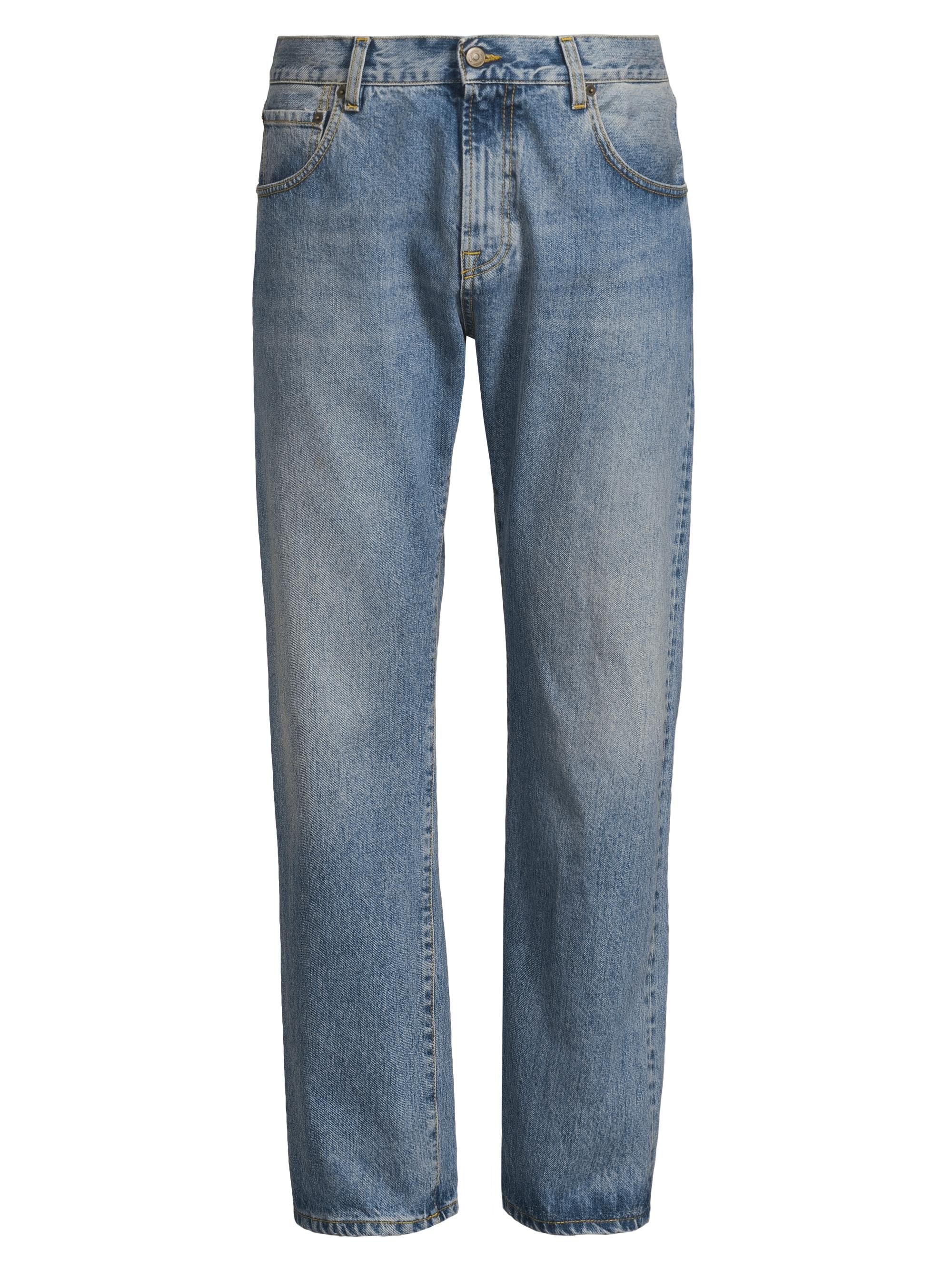 Corridor Men's Dreamweaver Washed Denim Mid-Rise Straight-Leg Jeans - Indigo