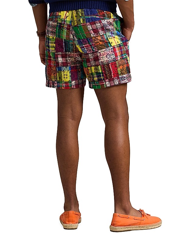 Shop Polo Ralph Lauren Patchwork Madras Prepster Cotton Shop Polo Ralph Lauren Patchwork Madras Prepster Cotton