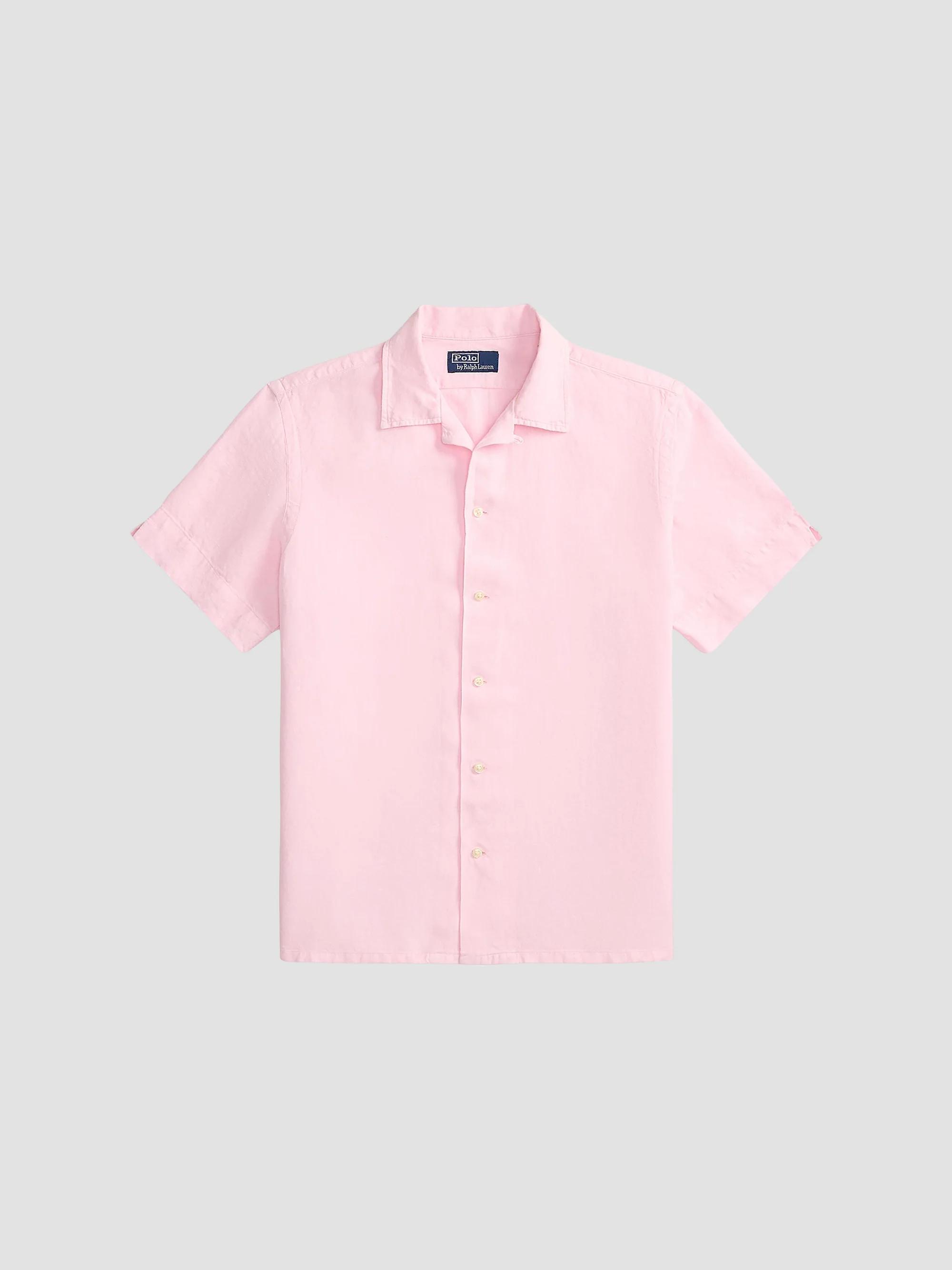 Polo Ralph Lauren Classic-Fit Linen Camp Shirt | Saks Fifth Avenue