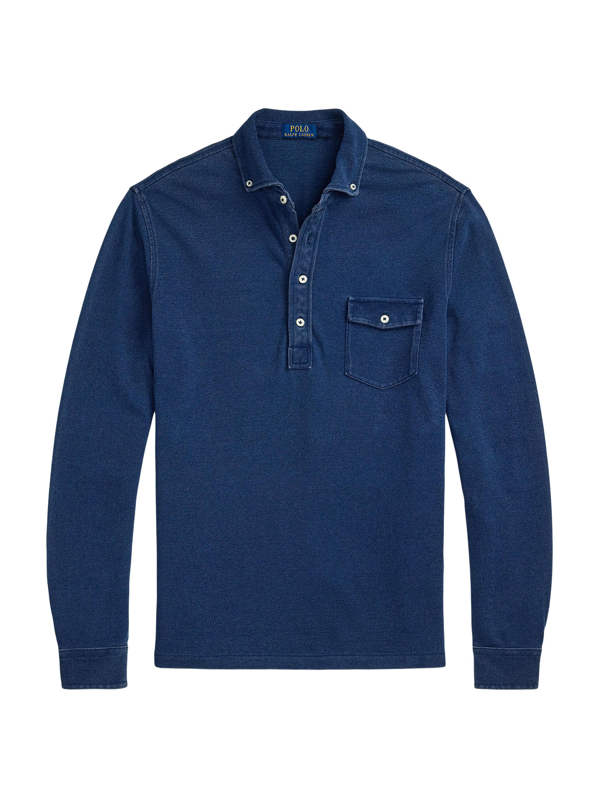 Polo Ralph Lauren Men's Cotton Mesh Polo Shirt - Dark Indigo