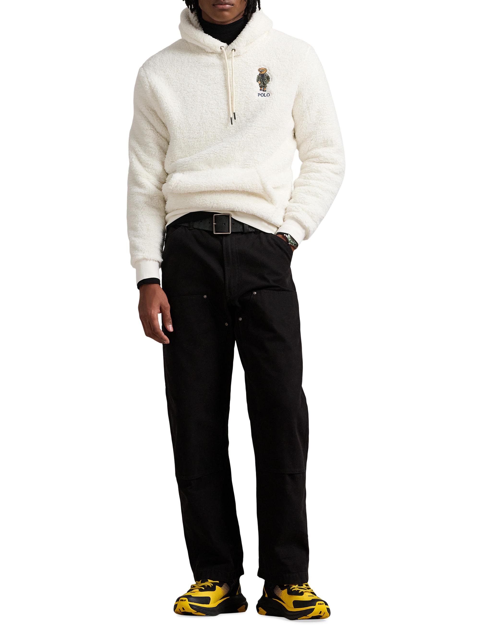 Polo Ralph Lauren Polo Bear Pile Fleece Hoodie Saks Fifth Avenue