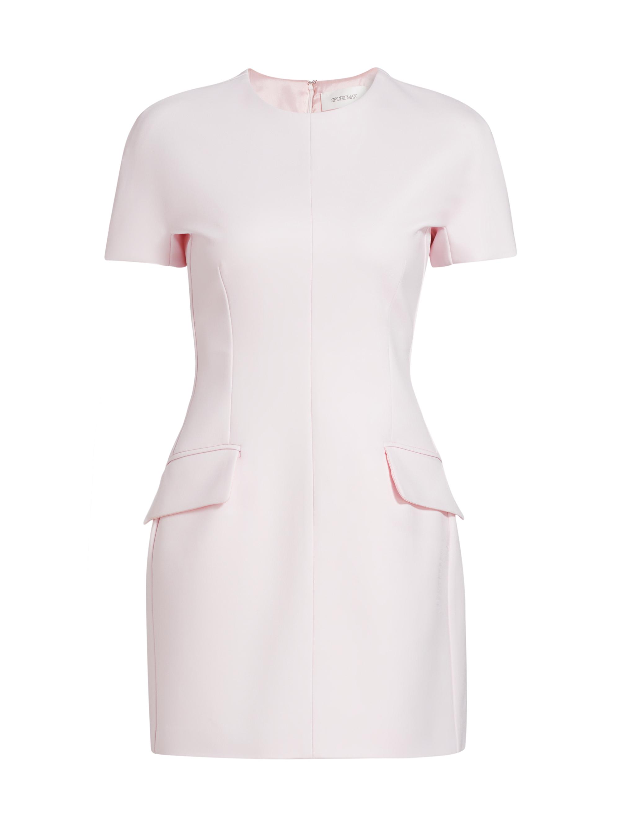 Max Mara Women's Sansa Short-Sleeve Sheath Minidress - Pink